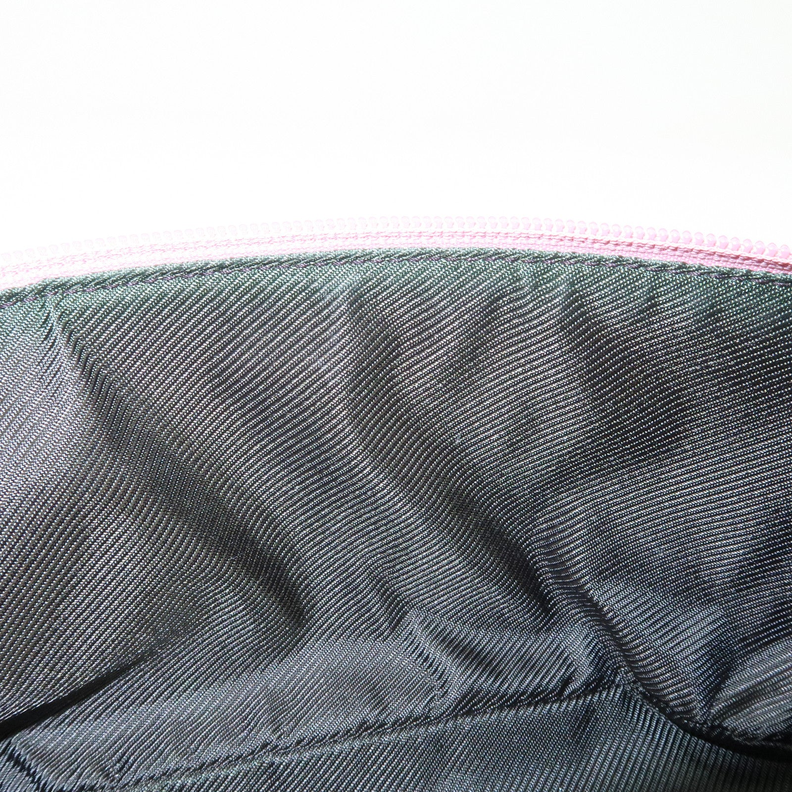 GUCCI Boat Bag GG Monogram Canvas Leather Hand Bag Brown Pink 07198