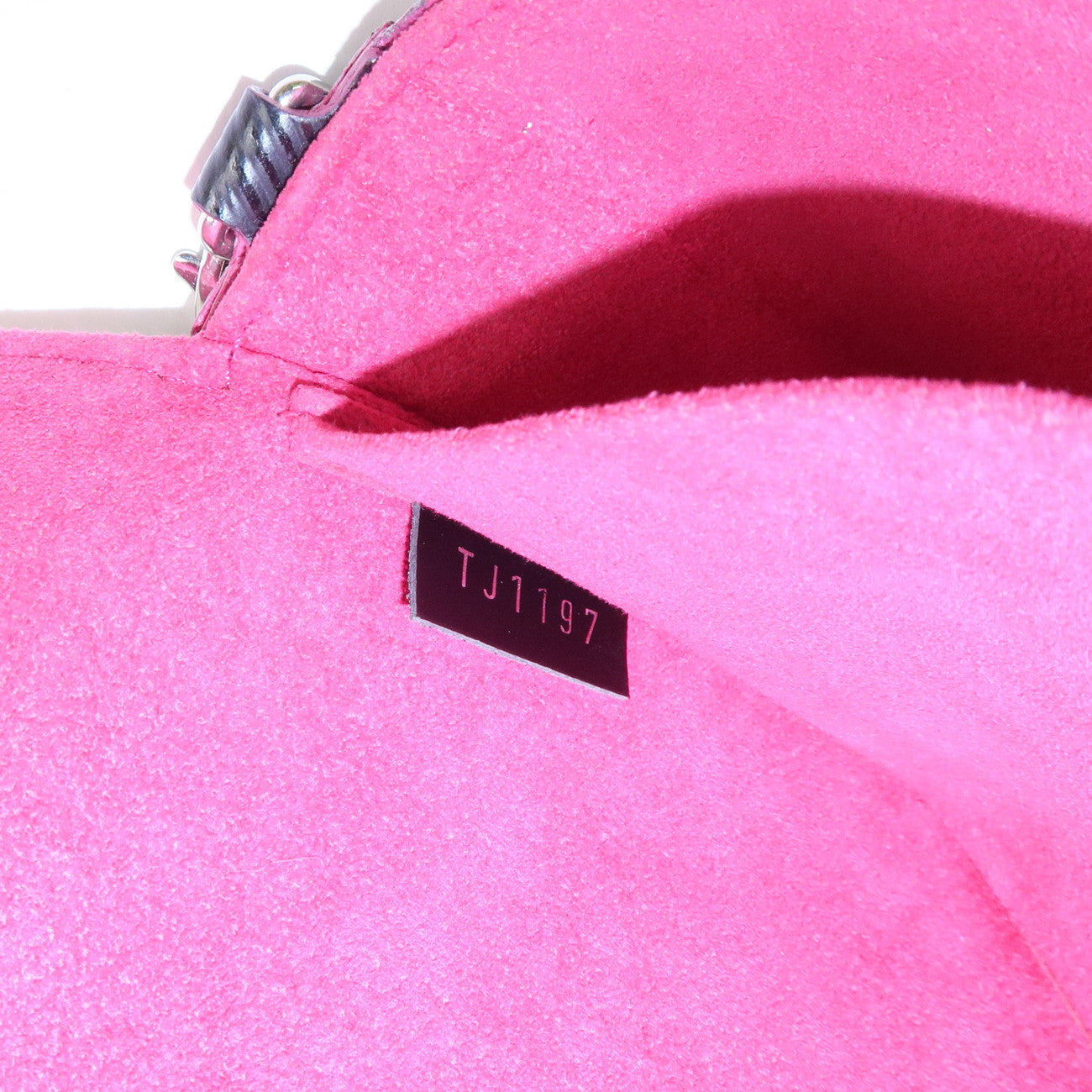 Louis Vuitton Epi Pochette Felicie Shoulder Bag Noir Pink M64579 Used