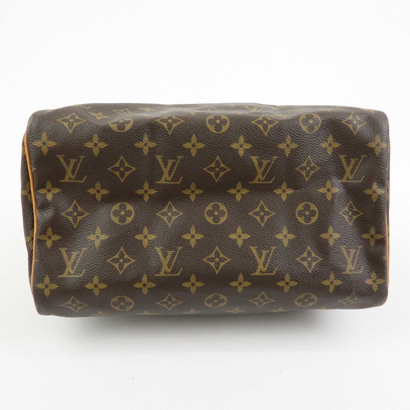 Louis Vuitton Monogram Speedy 30 Boston Bag Hand Bag Brown M41526