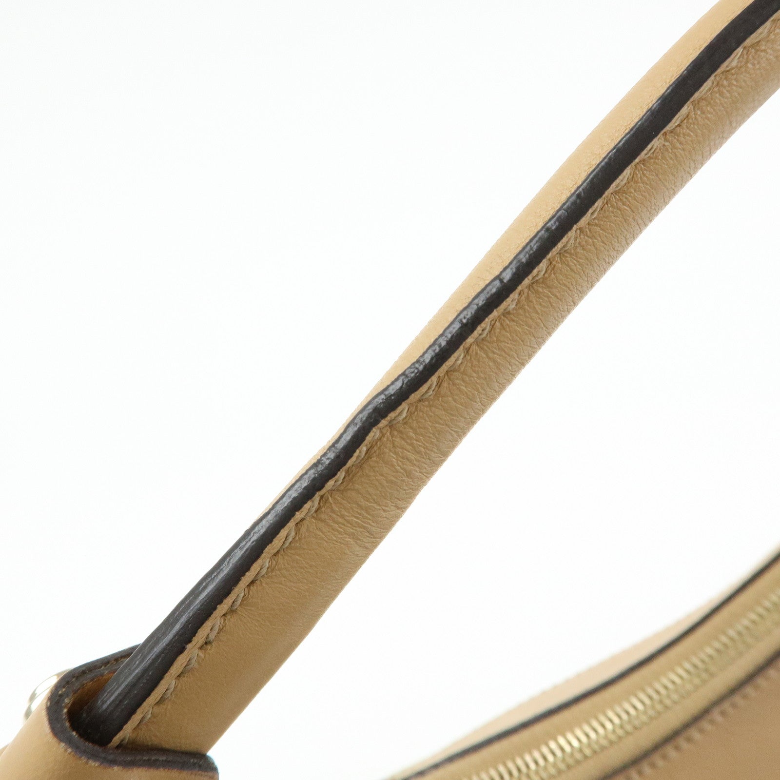 GUCCI Abbey GG Canvas Leather Shoulder Bag Hand Bag Beige 190525