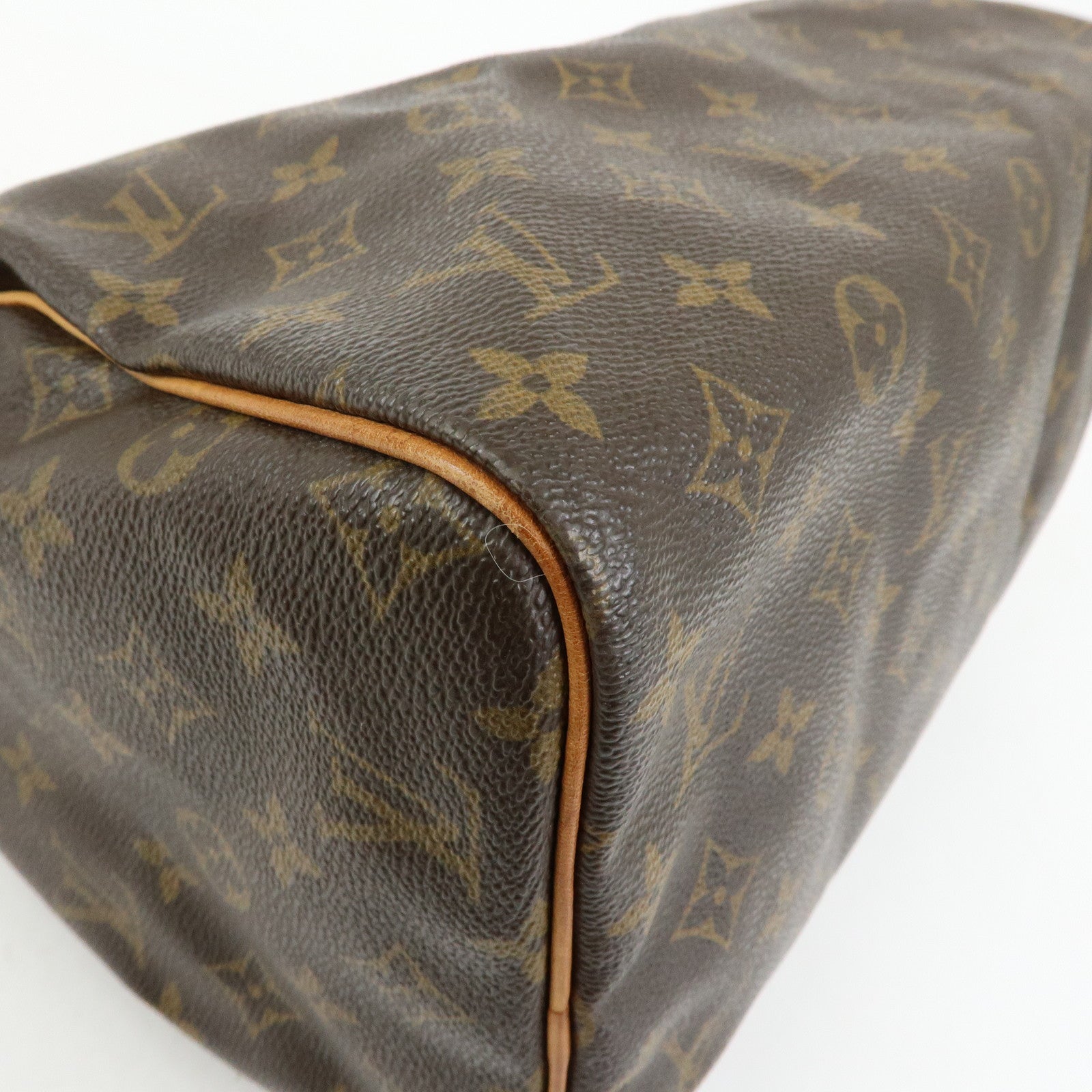 Louis Vuitton Monogram Speedy 30 Boston Bag Hand Bag Brown M41526