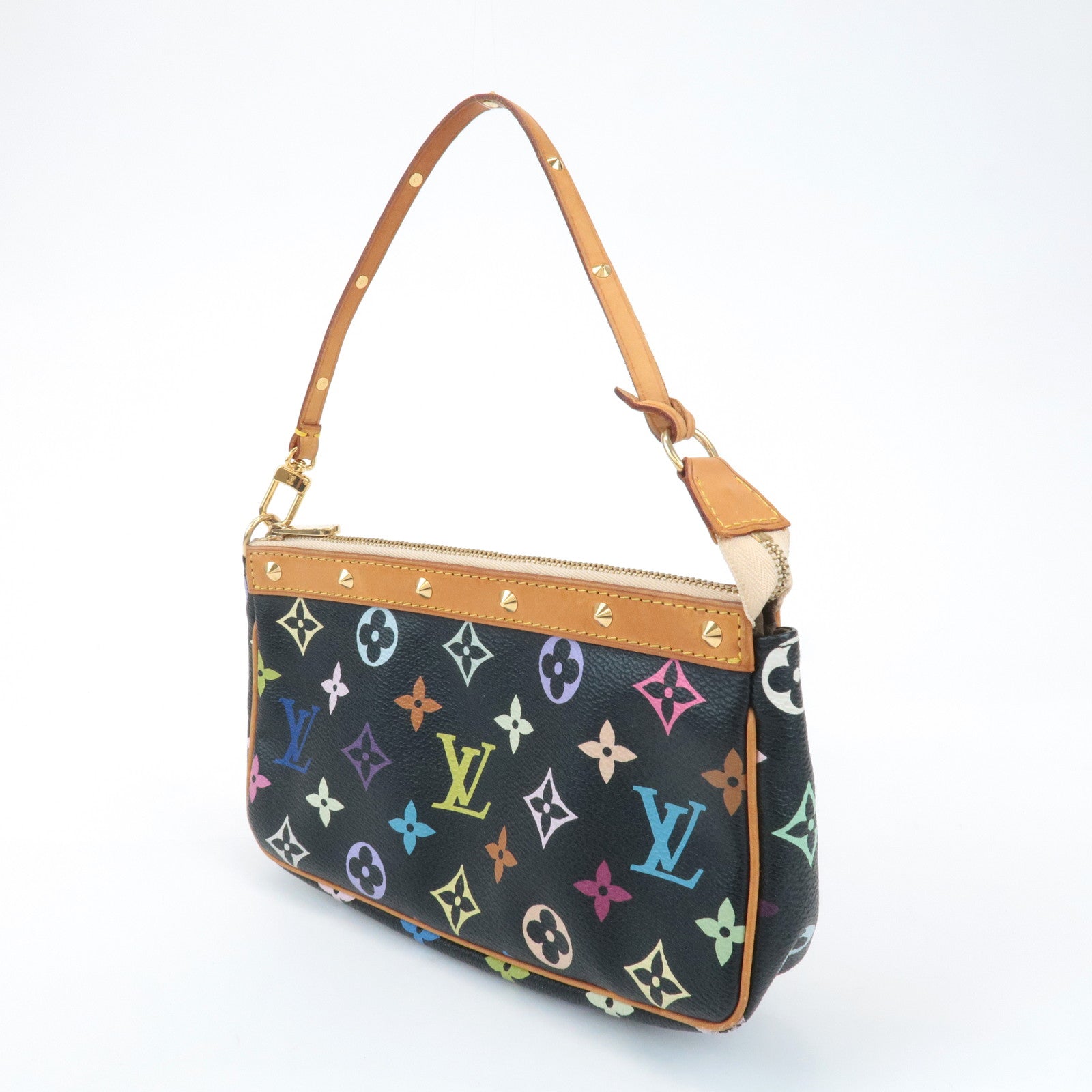 Louis Vuitton Monogram Multicolor Pochette Accessoires Noir M92648