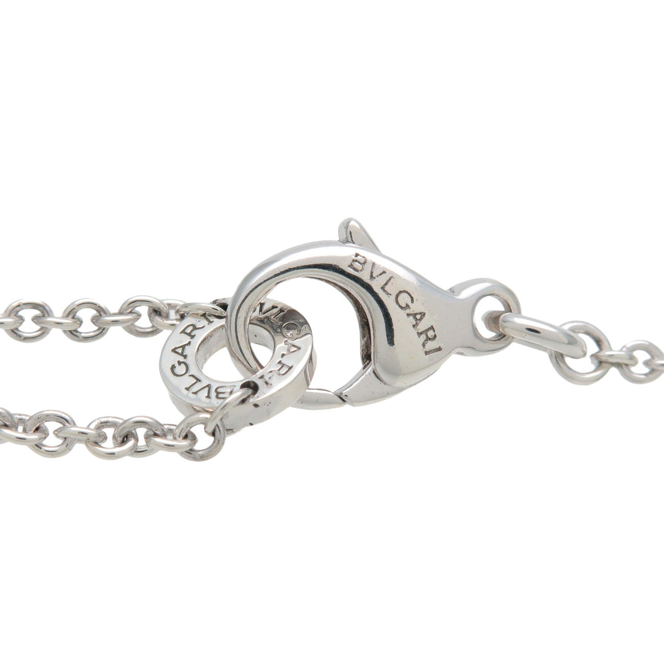 BVLGARI B-Zero1 Save the Children Necklace SV925 Black Ceramic