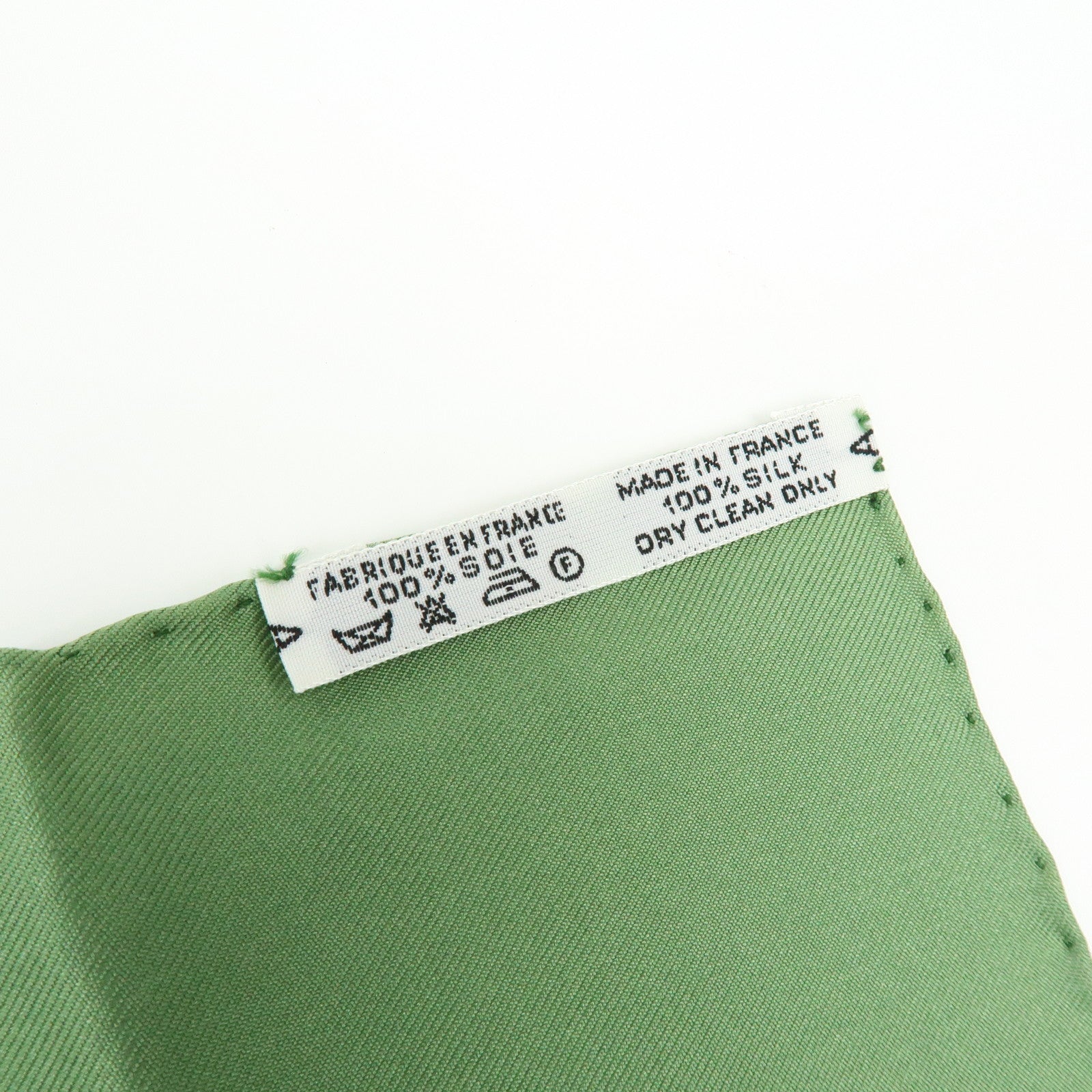 HERMES Carre 90 Silk 100% Scarf la ronde des heures Green Gray Pink
