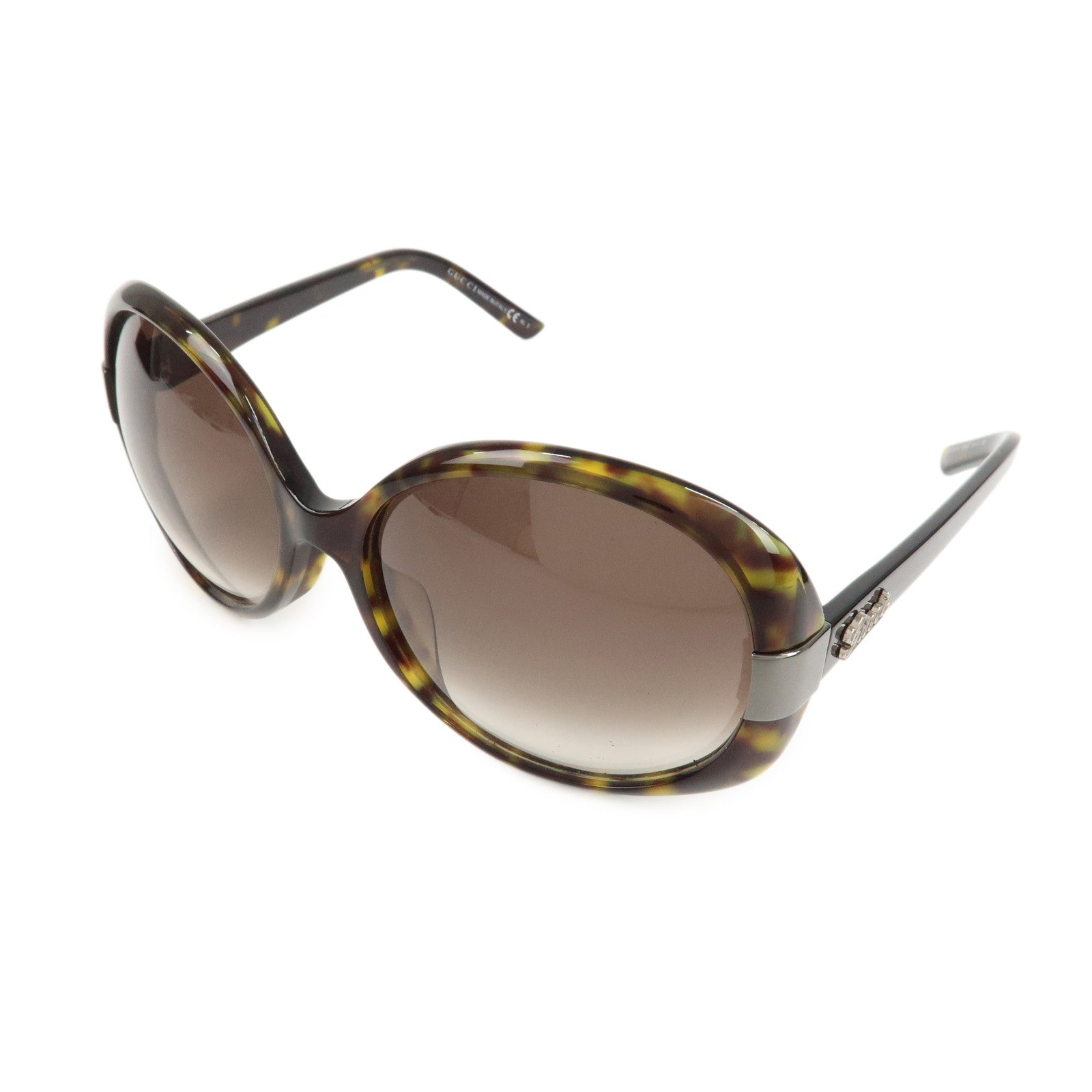 GUCCI Plastic Tortoiseshell Sunglasses 086JS 58□17 130 GG3112FS