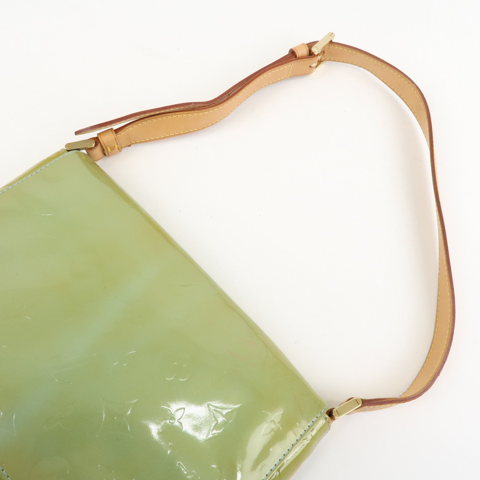 Louis Vuitton Vernis Thompson Street Shoulder Bag Baby Blue M91008