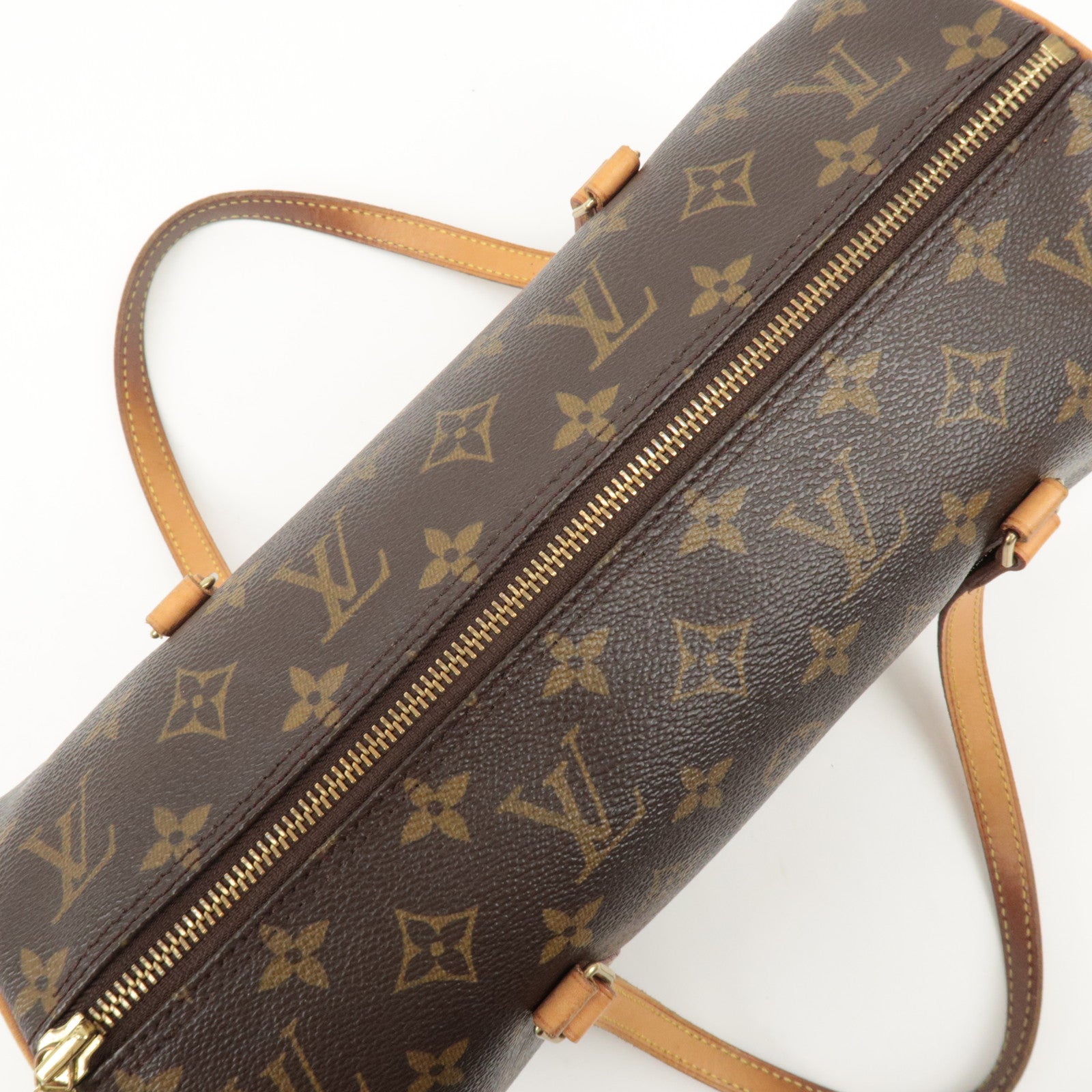 Louis Vuitton Monogram Papillon 30 Hand Bag New Style M51385 Used