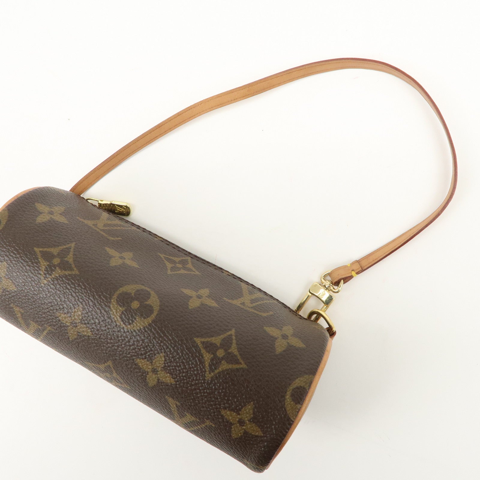 Louis Vuitton Monogram Mini Pouch for Papillon Bag New Style Brown