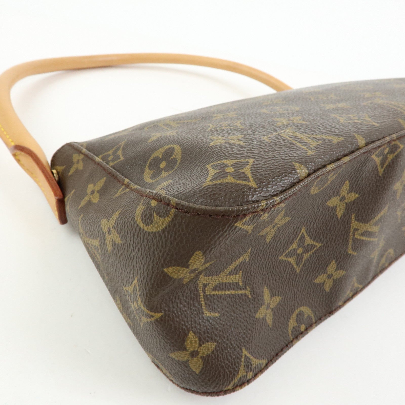 Louis Vuitton Monogram Mini Looping Shoulder Bag Brown M51147