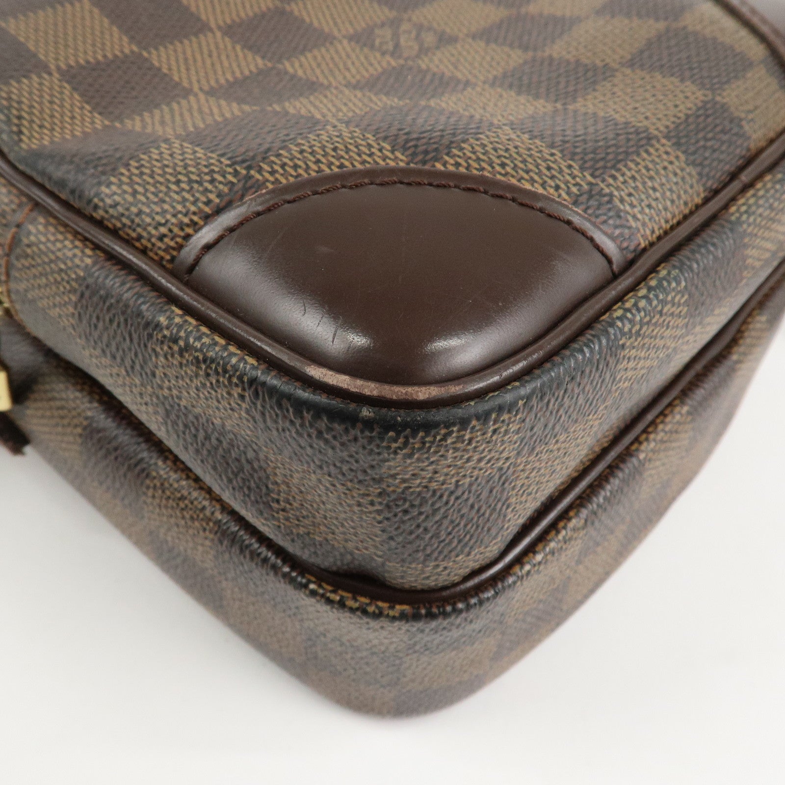 Louis Vuitton Amazone SPO Damier Ebene Shoulder Bag N48074 Used