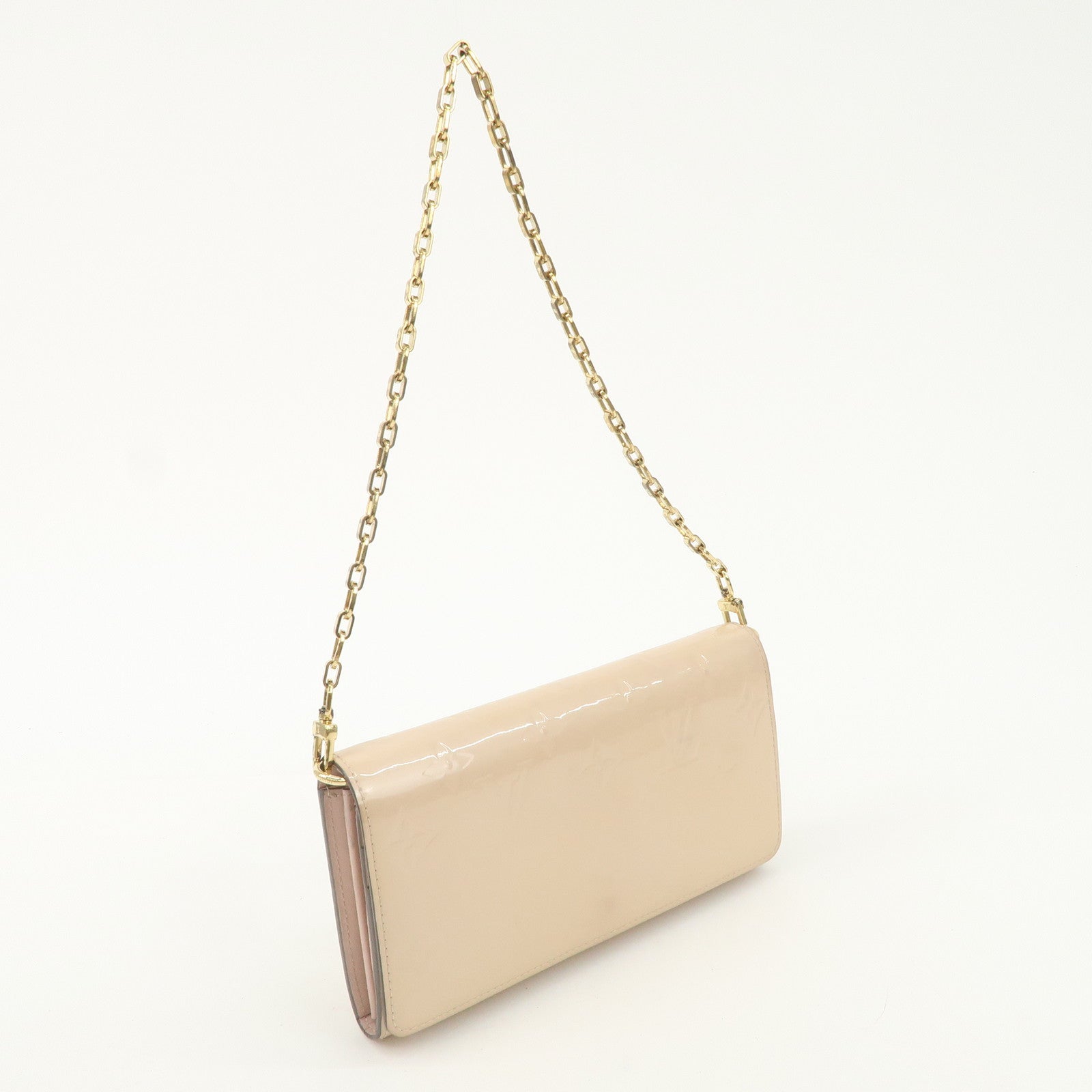 Louis Vuitton Monogram Vernis Portefeuille Sarah Long Wallet M90090