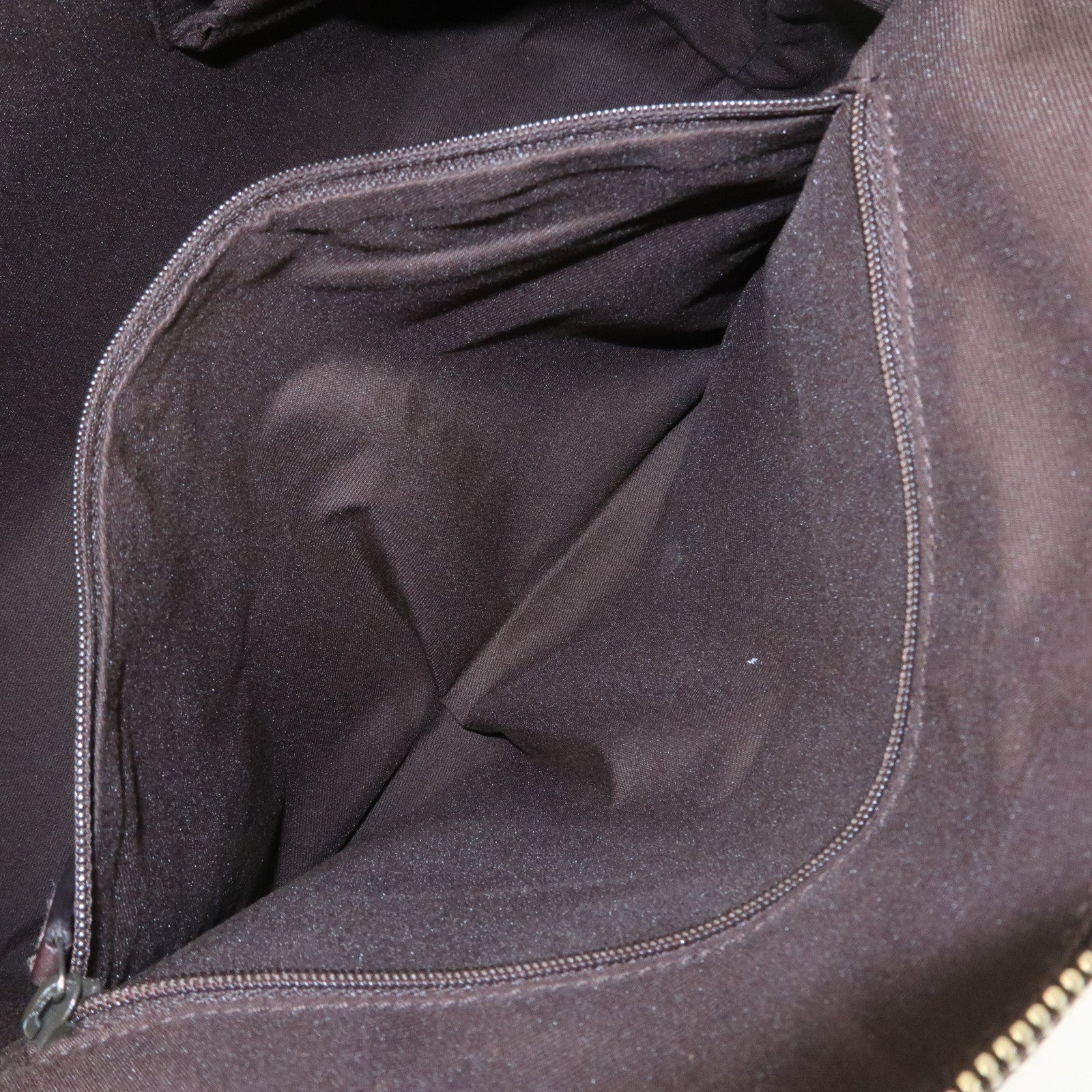 GUCCI Abbey GG Canvas Leather Shoulder Hand Bag Beige Brown 141470 Used