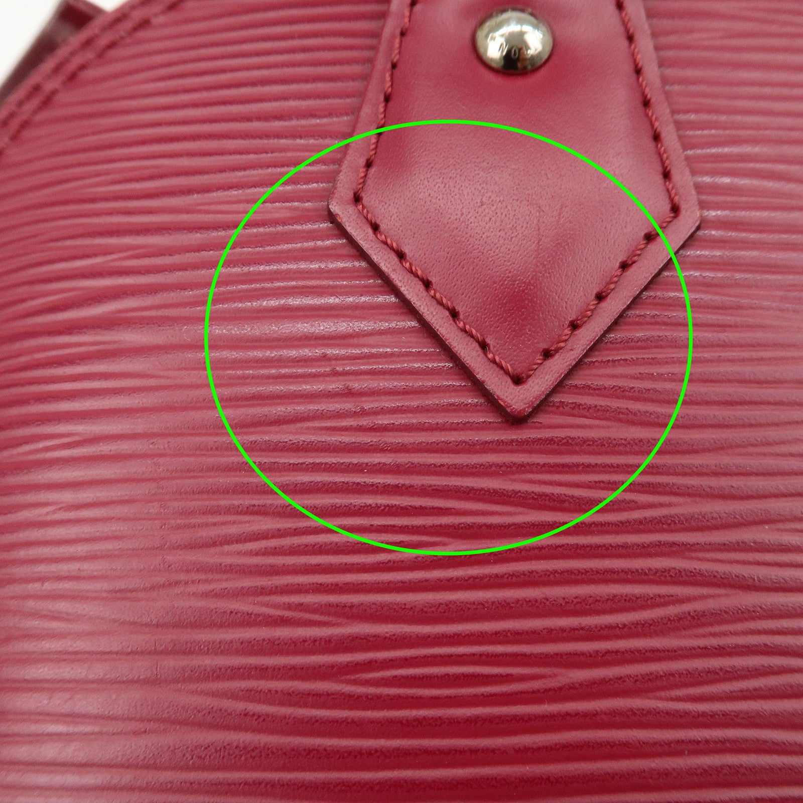 Louis Vuitton Epi Alma BB Hand Bag Shoulder Bag Fuchsia M40851