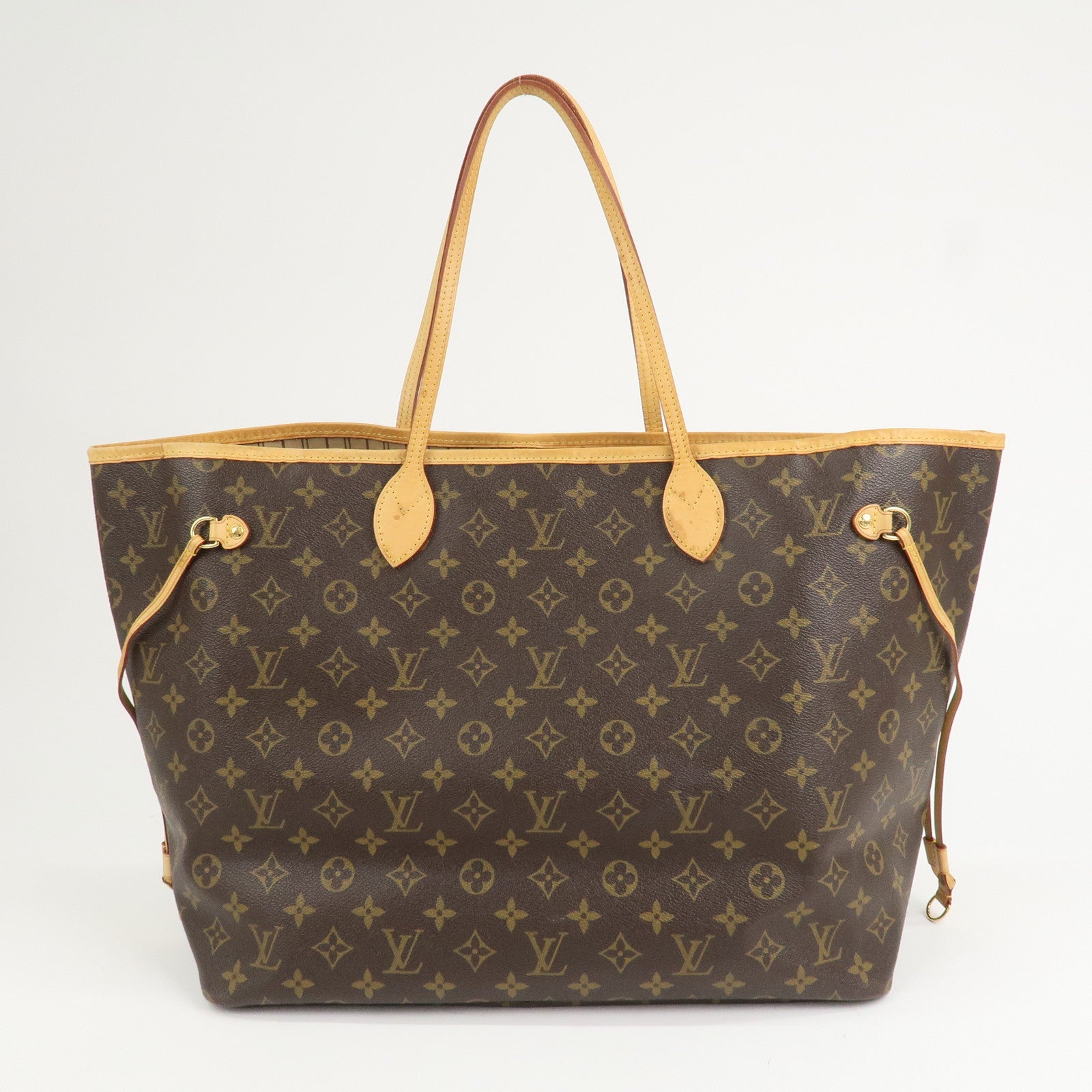 Louis Vuitton Monogram Neverfull GM Tote Bag Brown M40157