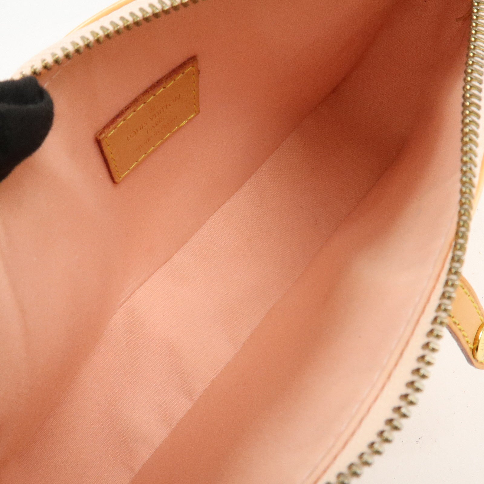 Louis Vuitton Monogram Vernis Mallory Square Hand Bag Pink M91292