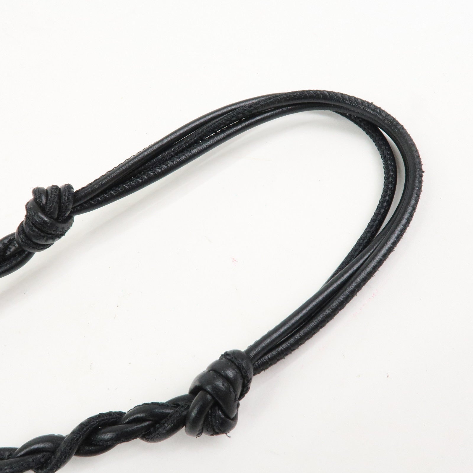 JIL SANDER Tangle Small Logo Leather Shoulder Bag Hand Bag Black