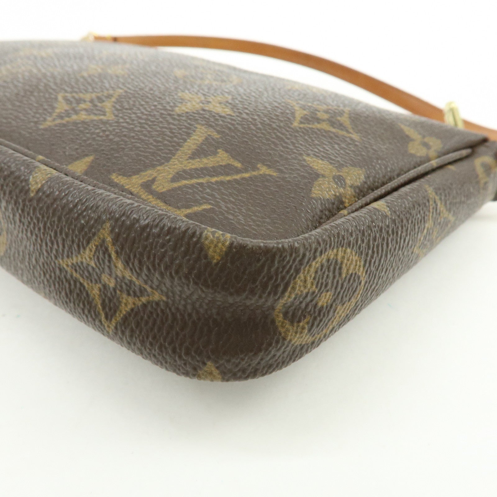 Louis Vuitton Monogram Pochette Accessoires Pouch Hand Bag M51980