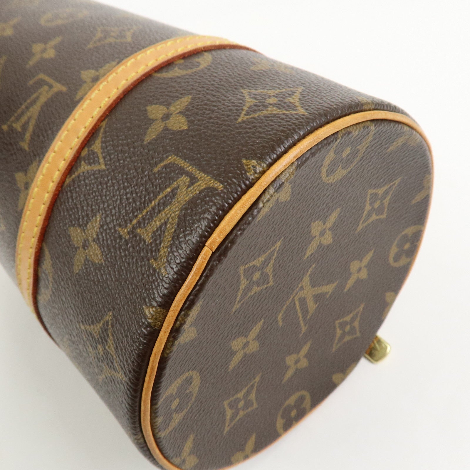 Louis Vuitton Monogram Papillon 26 Hand Bag Brown M51386
