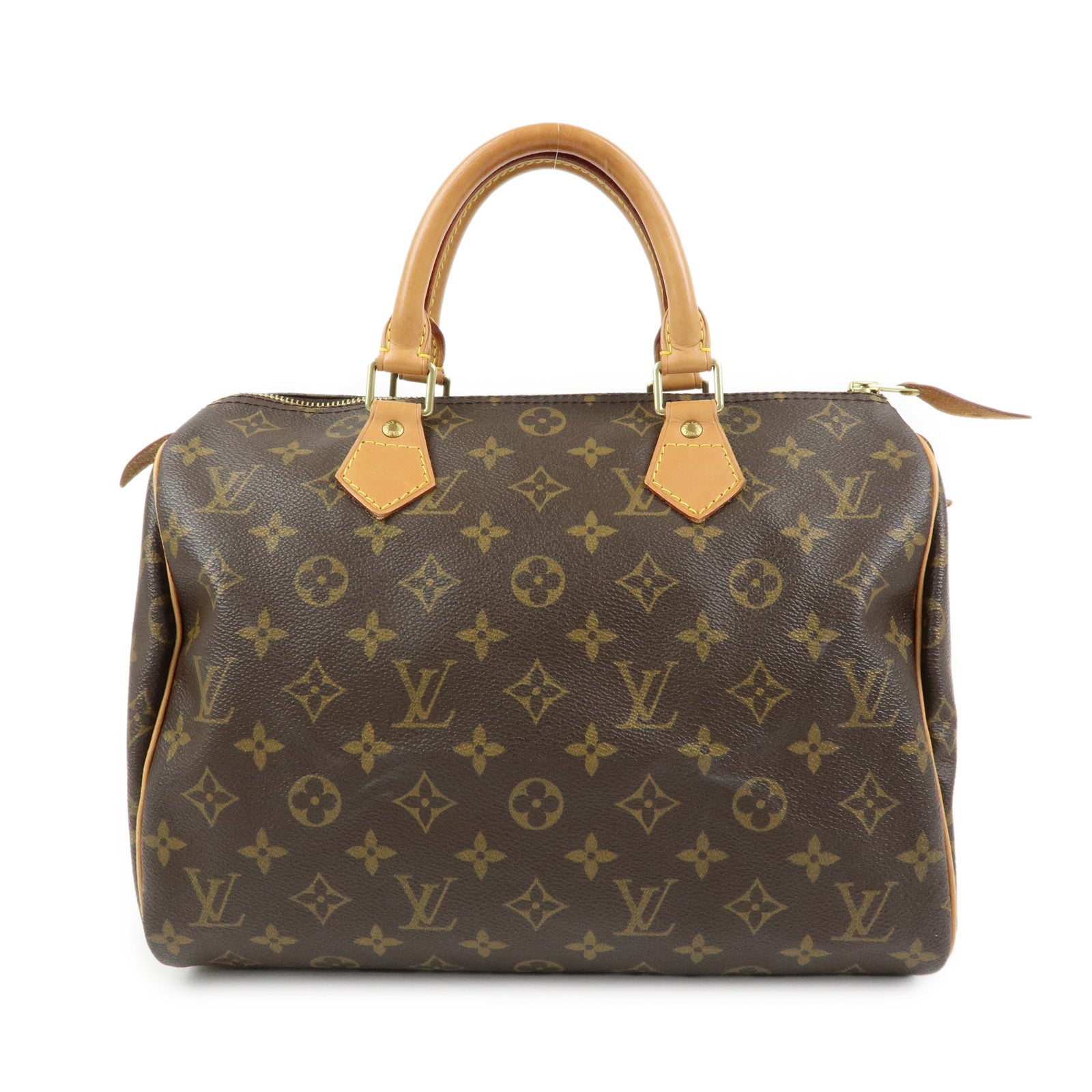 Louis Vuitton Monogram Speedy 30 Boston Bag Hand Bag Brown M41526