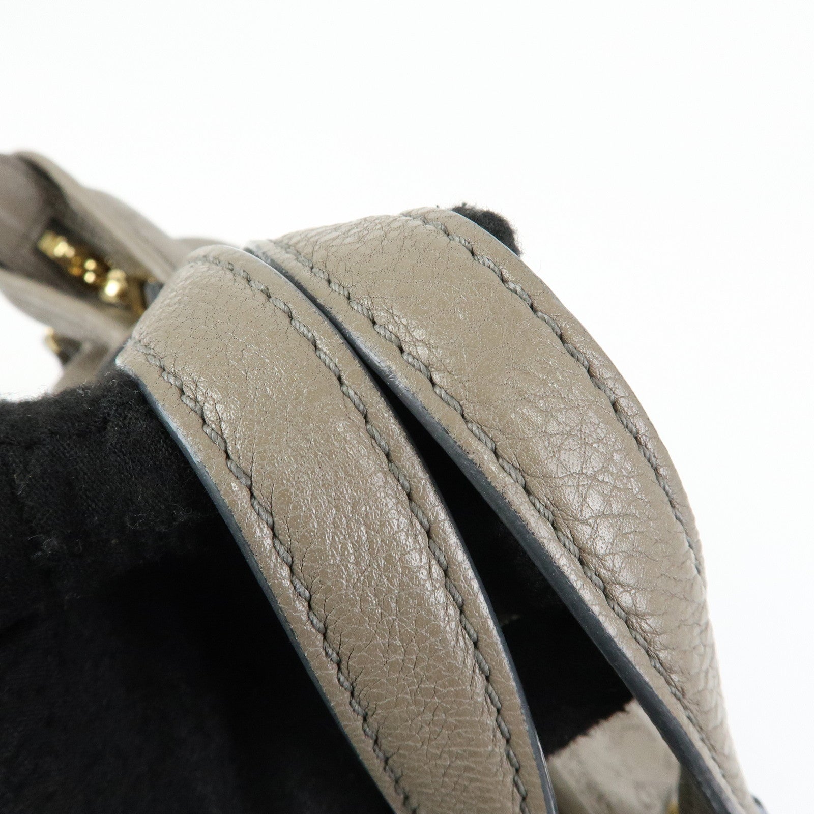 Louis Vuitton Monogram Mahina Stella PM 2Way Hand Bag Taupe M93063