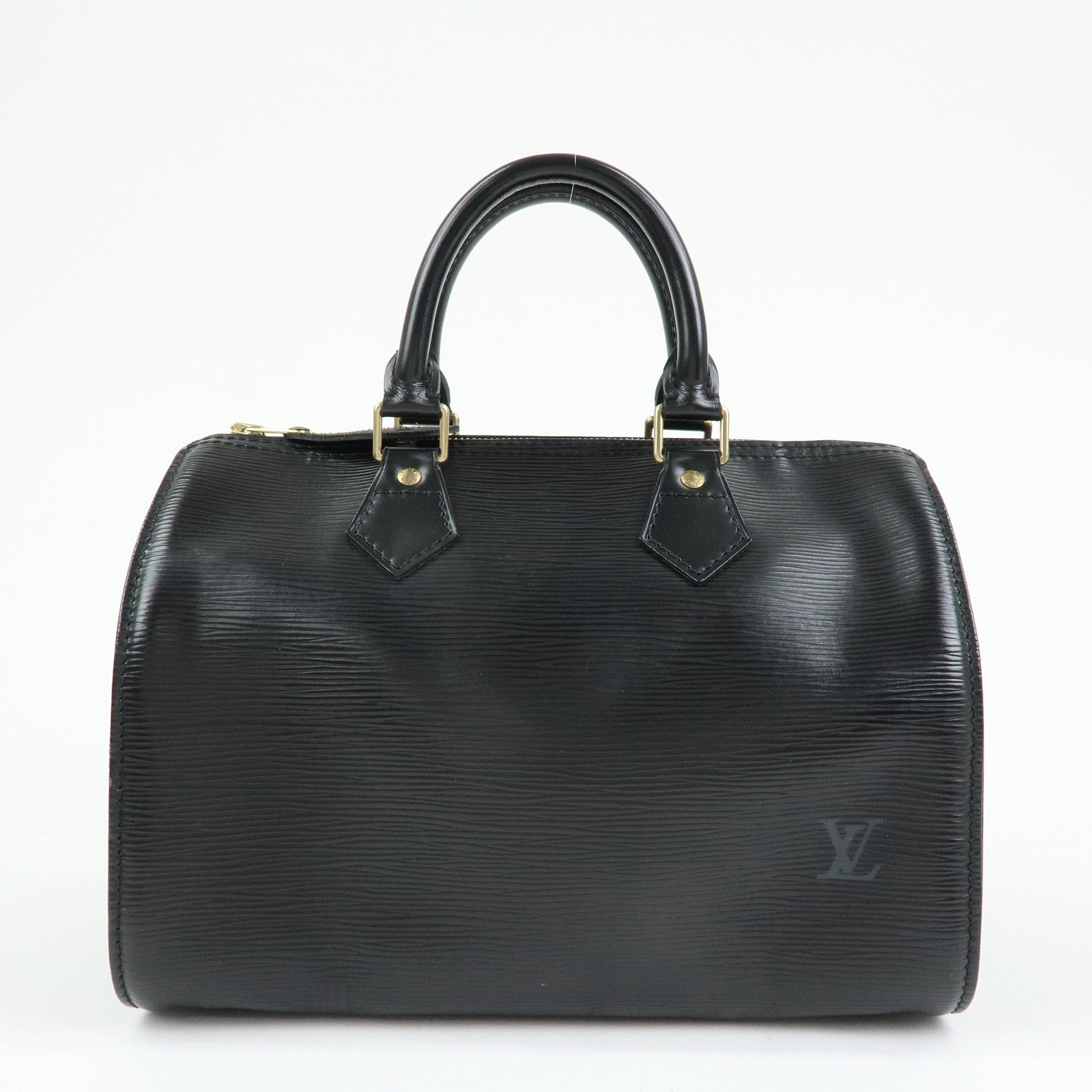 Louis Vuitton Epi Speedy 25 Boston Bag Hand Bag Noir Black M43012
