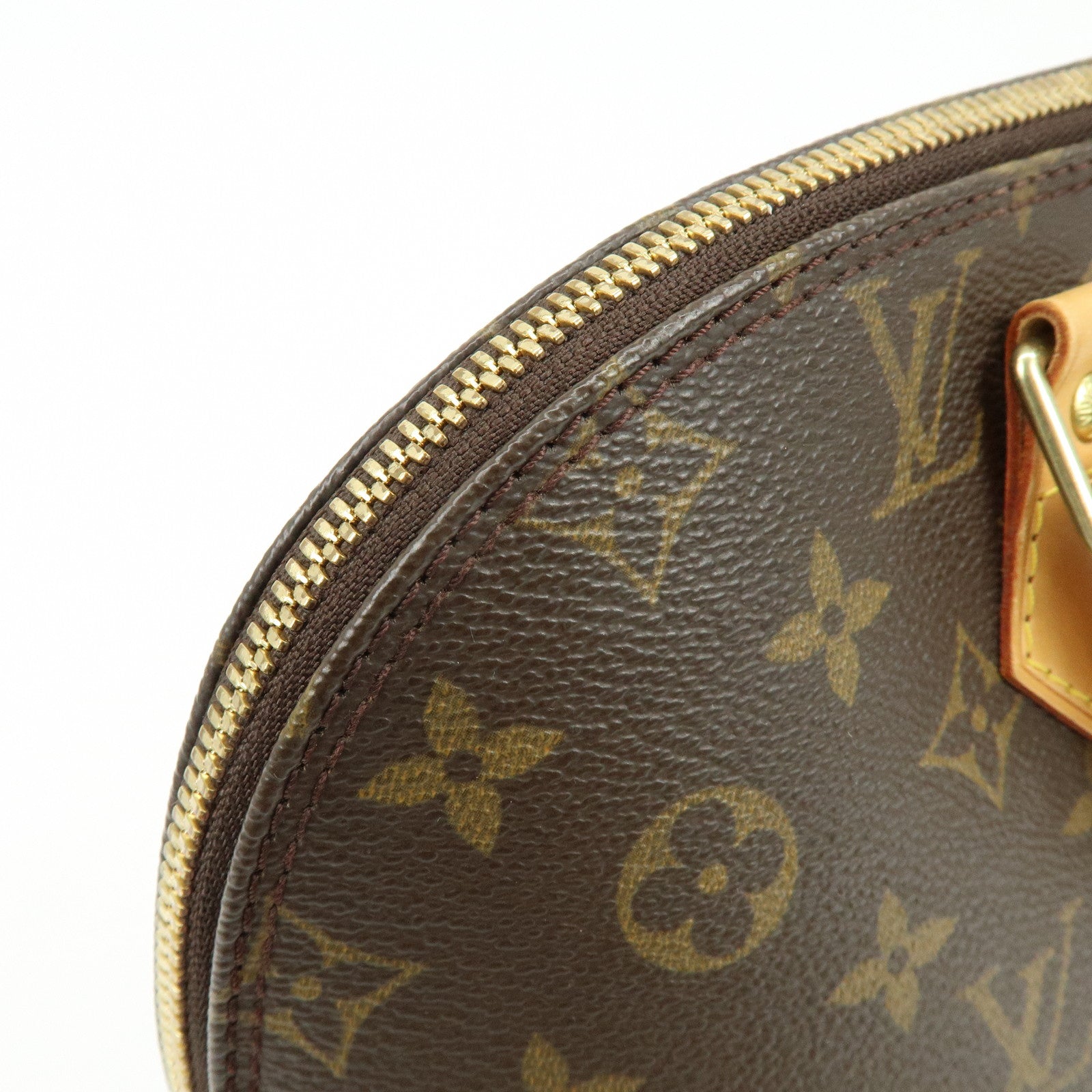 Louis Vuitton Monogram Alma Hand Bag Brown M51130