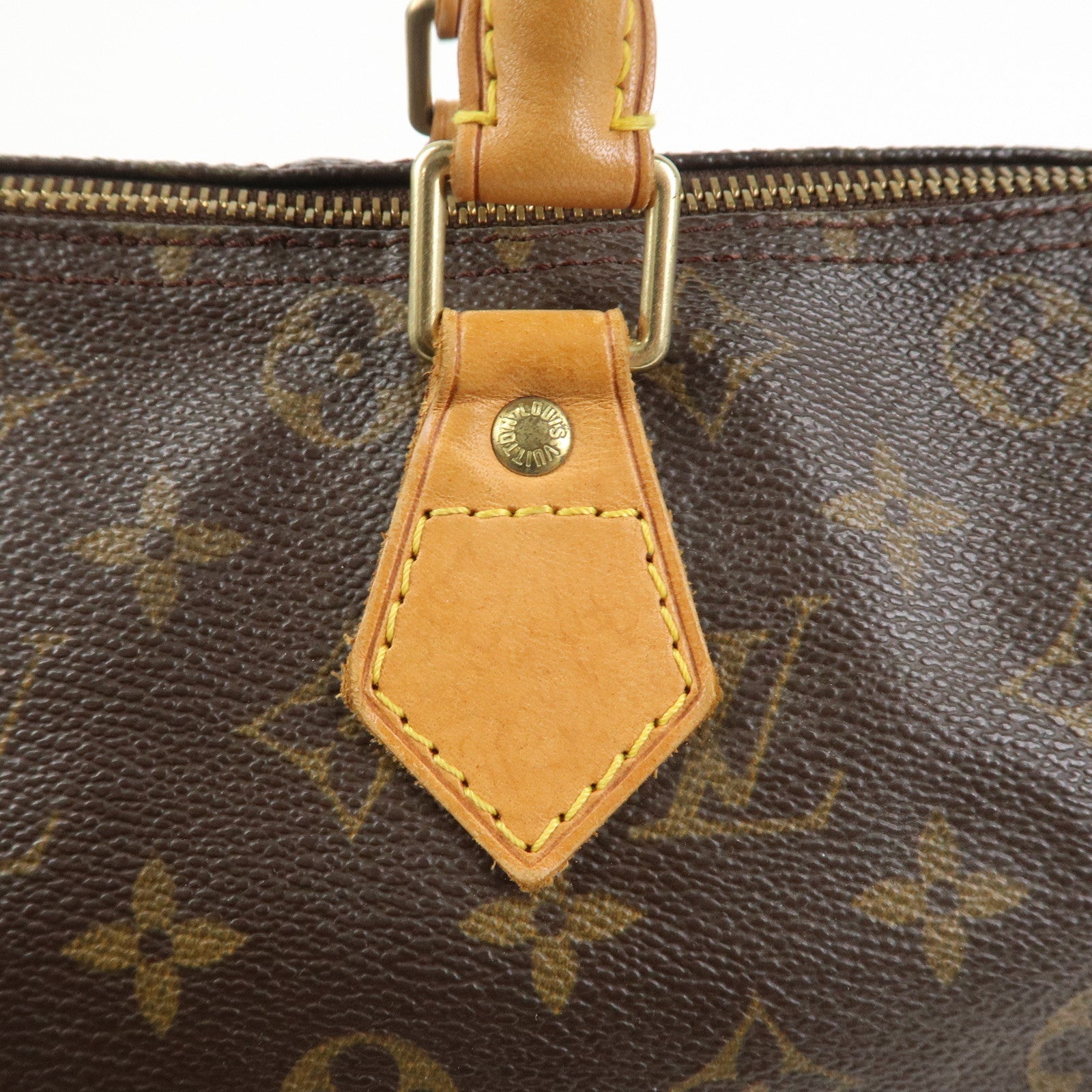 Louis Vuitton Monogram Speedy 30 Boston Bag Hand Bag Brown M41526