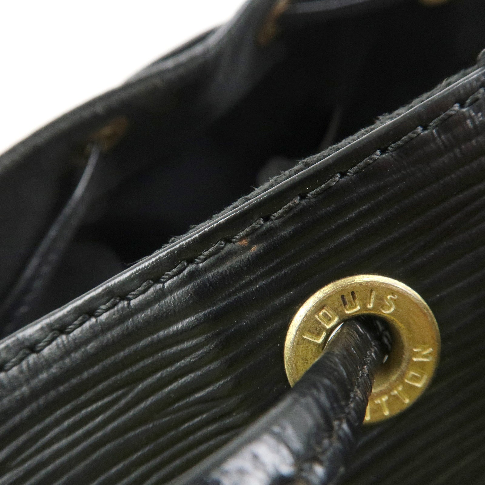 Louis Vuitton Epi Petit Noe Shoulder Bag Noir Black M44102