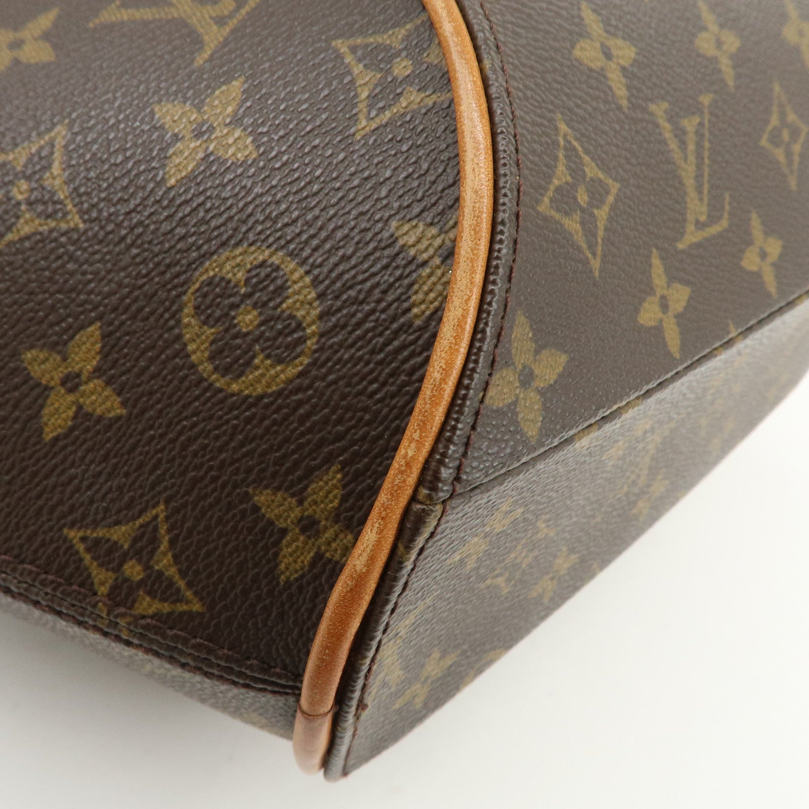 Louis Vuitton Monogram Ellipse MM Hand Bag Brown M51126
