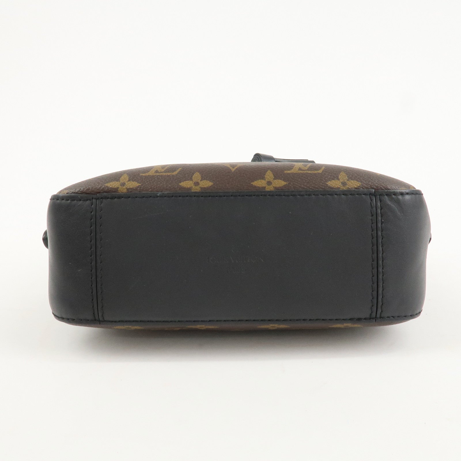 Louis Vuitton Monogram Saintonge Shoulder Bag Noir M43555 Used