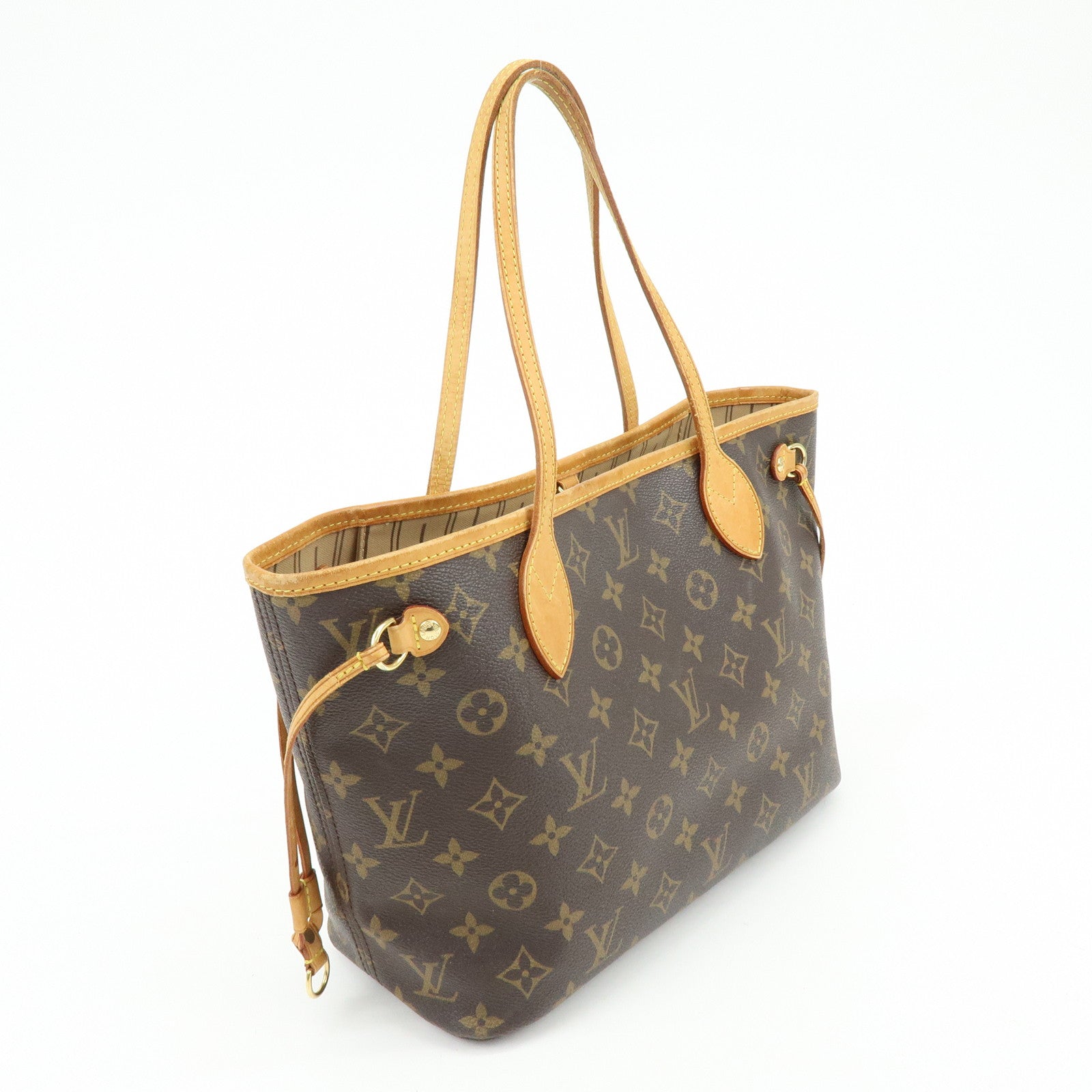Louis Vuitton Monogram Neverfull PM Tote Bag Hand Bag M40155