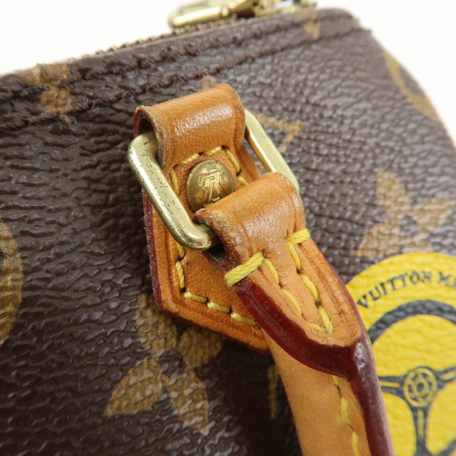 Louis Vuitton Nano Speedy Limited Edition World Tour M62208