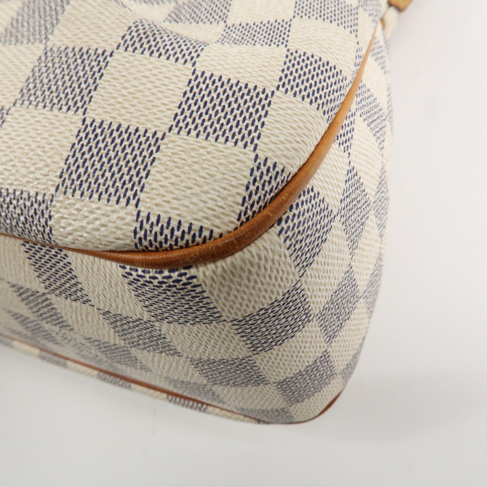 Louis Vuitton Damier Azur Siracusa PM Shoulder Bag M41113 Used