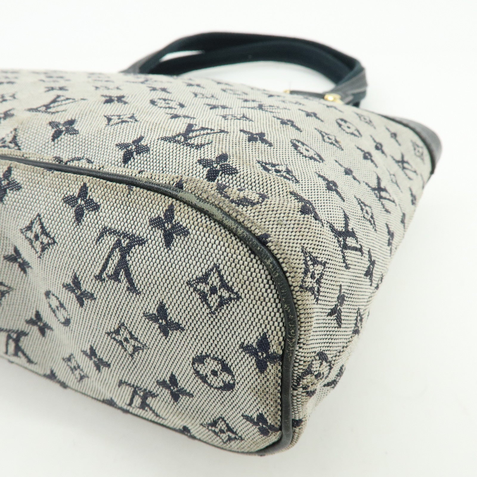 Louis Vuitton Monogram Mini Lucille PM Hand Bag Blue M92676