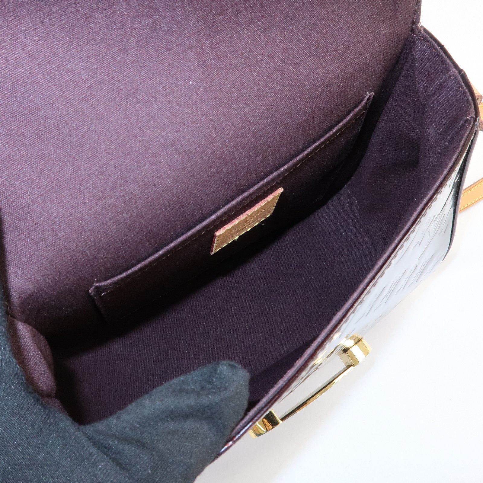 Louis Vuitton Monogram Vernis Leather Belleflower PM M91704 Used