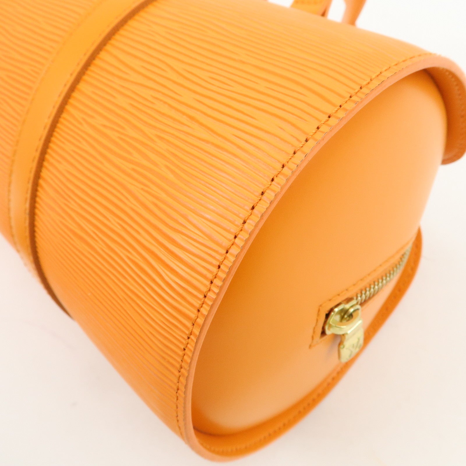 Louis Vuitton Epi Soufflot Hand Bag Mandarin Orange M5222H