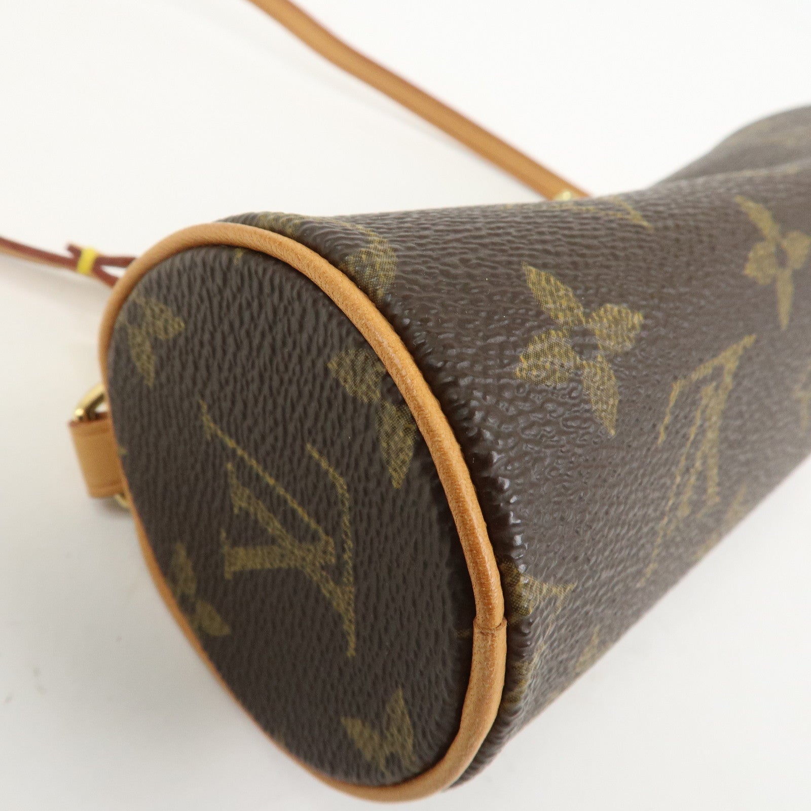 Louis Vuitton Monogram Mini Pouch for Papillon Bag Brown