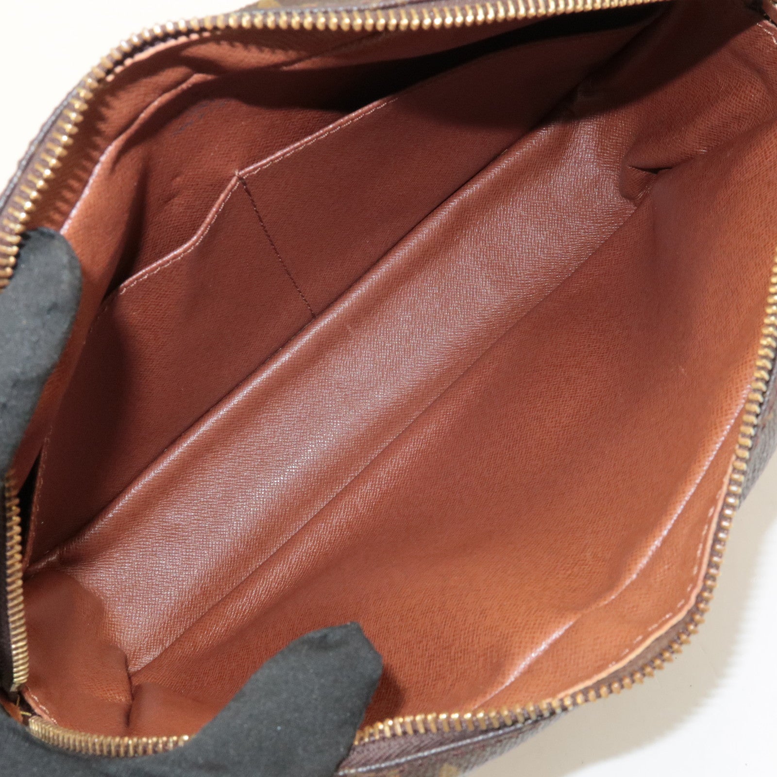 Louis Vuitton Monogram Compiegne 28 Pouch Clutch Bag Brown M51845 Used