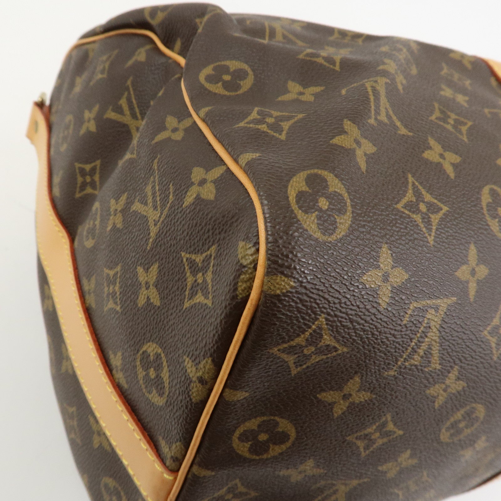 Louis Vuitton Monogram Keep All 50 Bandouliere Boston Bag M41416