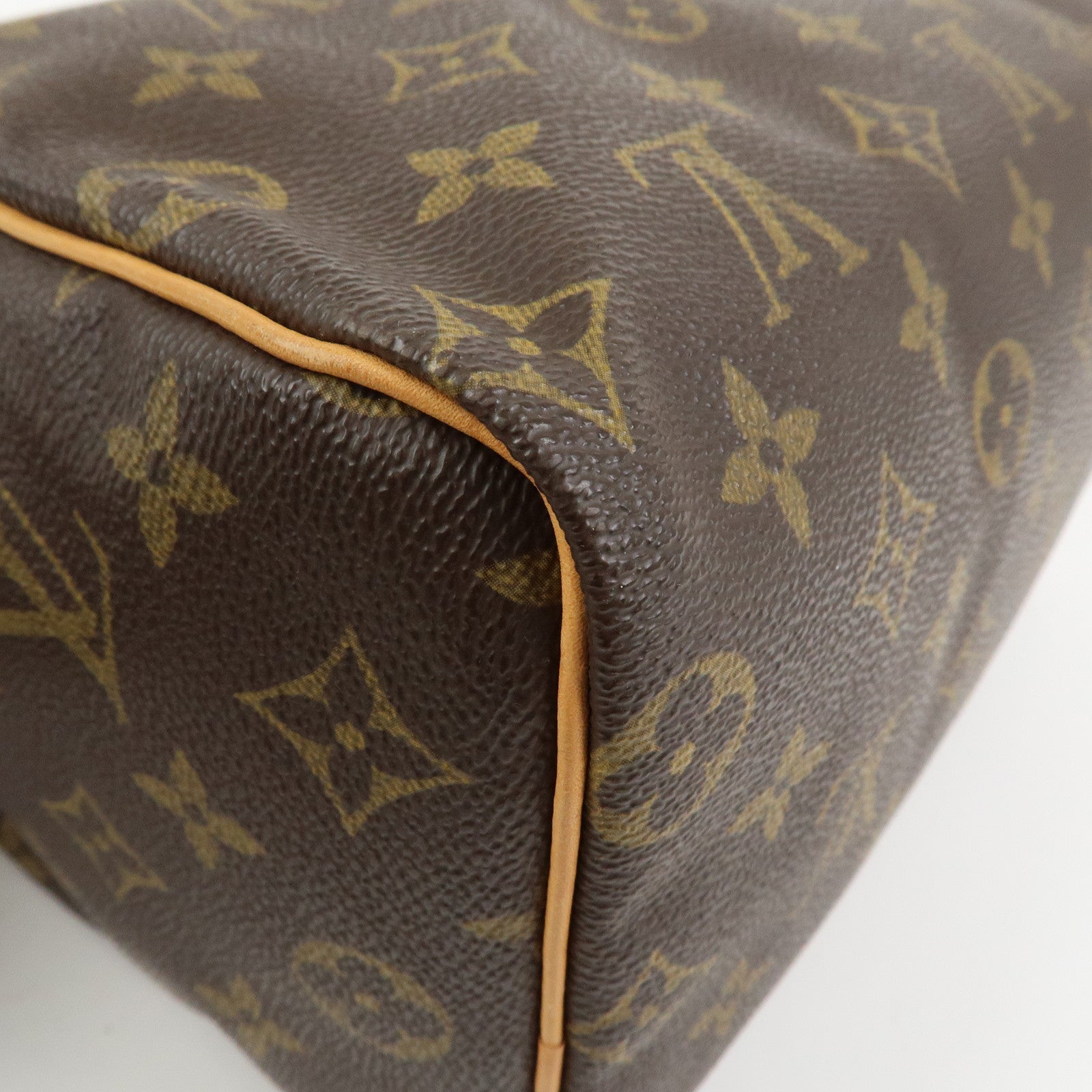 Louis Vuitton Monogram Speedy 25 Boston Bag Hand Bag Brown M41528