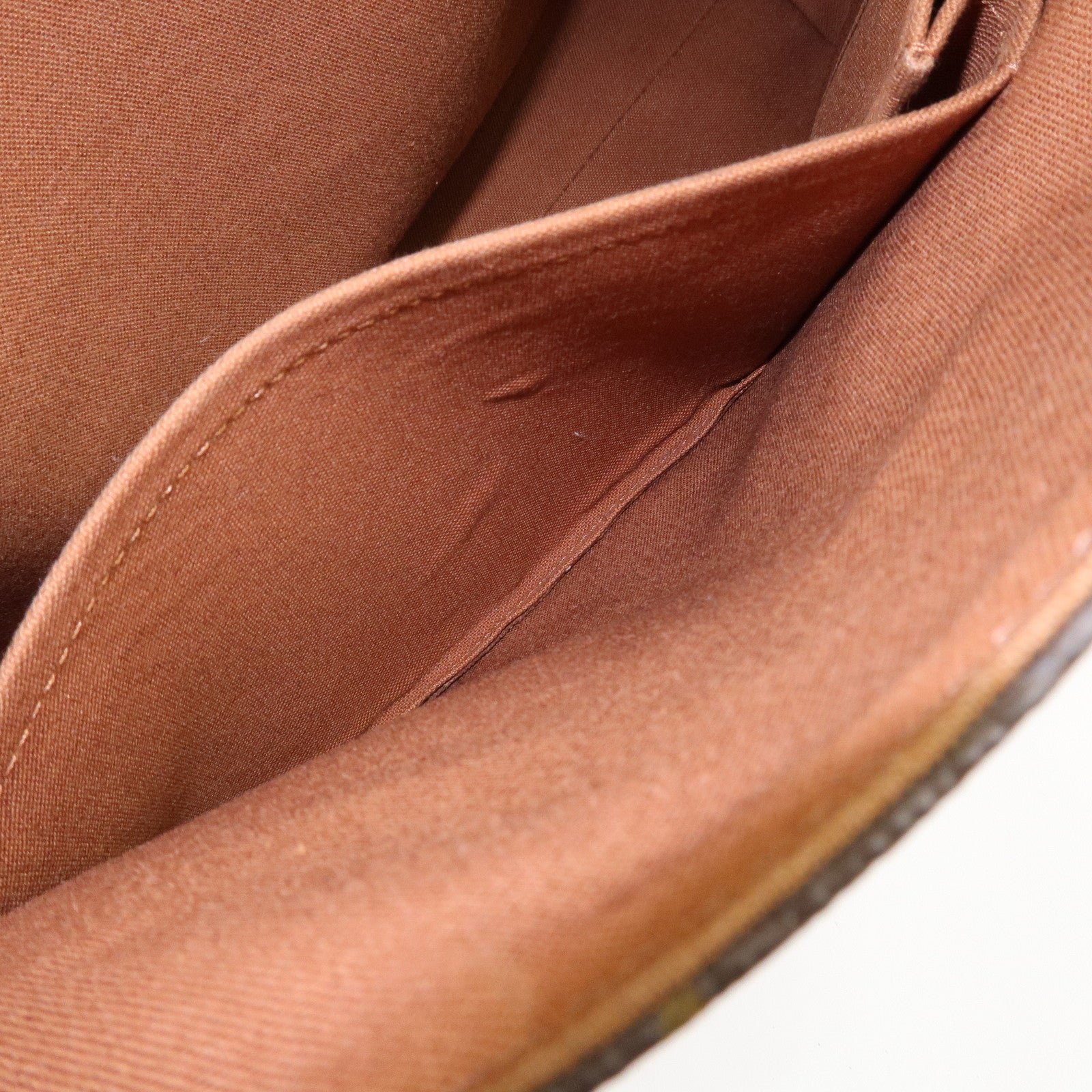 Louis Vuitton Monogram Abbesses Messenger Bag Brown M45257