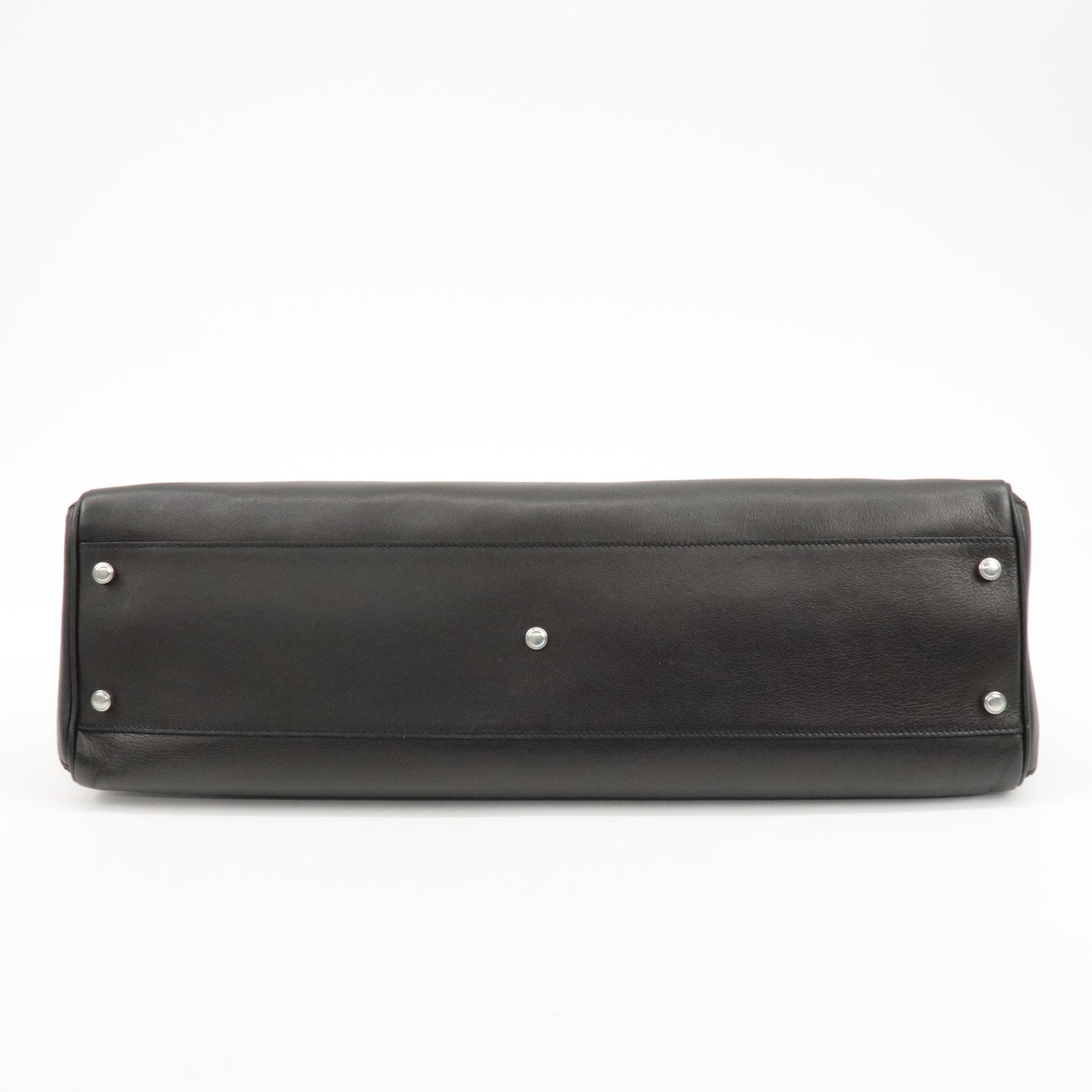 Cartier Must Line Leather Marcello Hand Bag Black Used