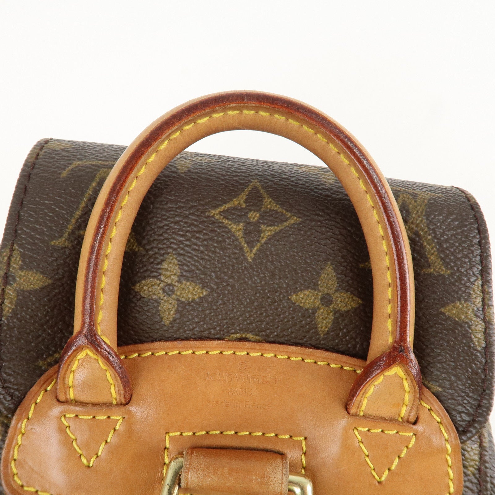 Louis Vuitton Monogram Mini Montsouris Backpack Brown M51137 Used