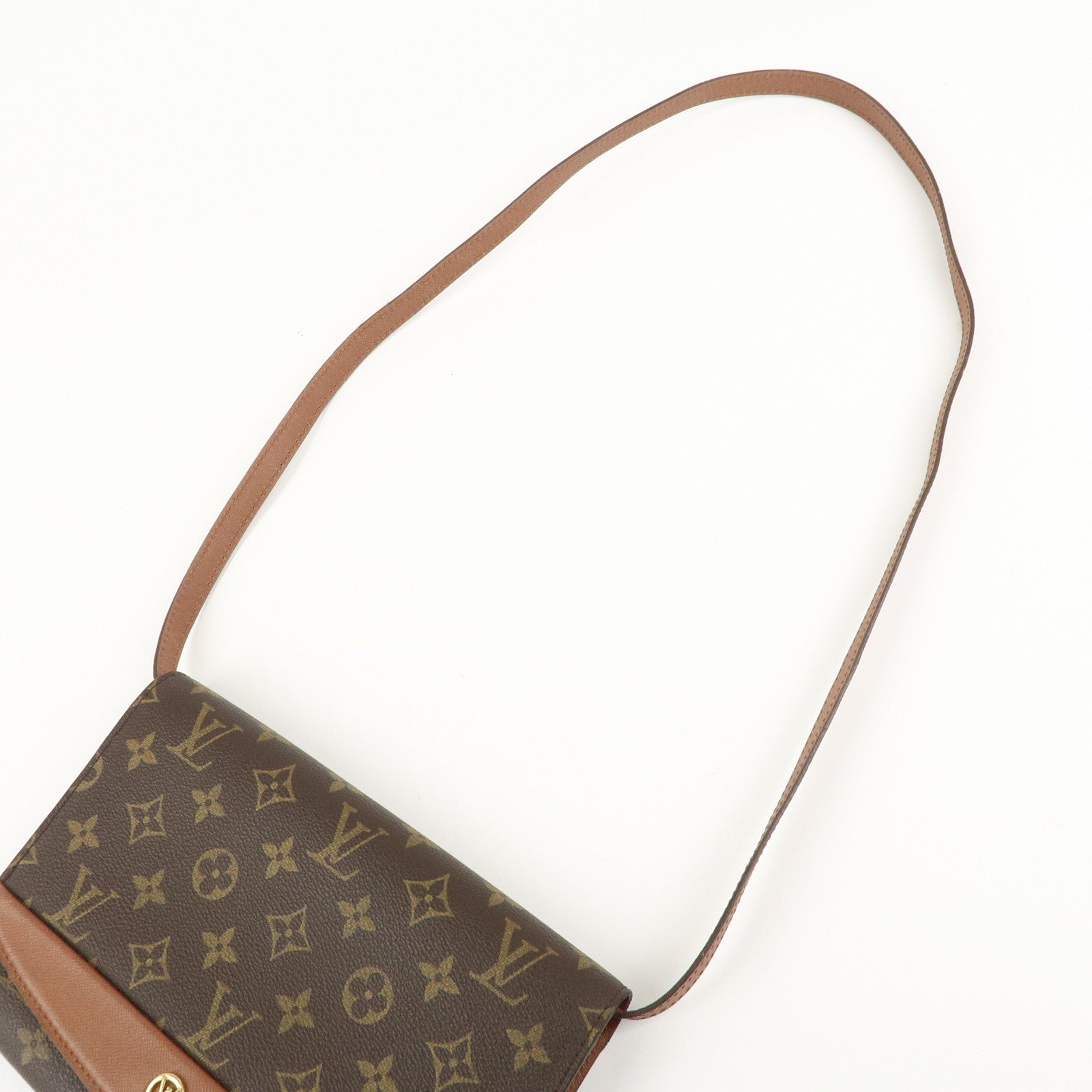 Louis Vuitton Monogram Bordeaux 24 Shoulder Bag Hand Bag M51798 Used