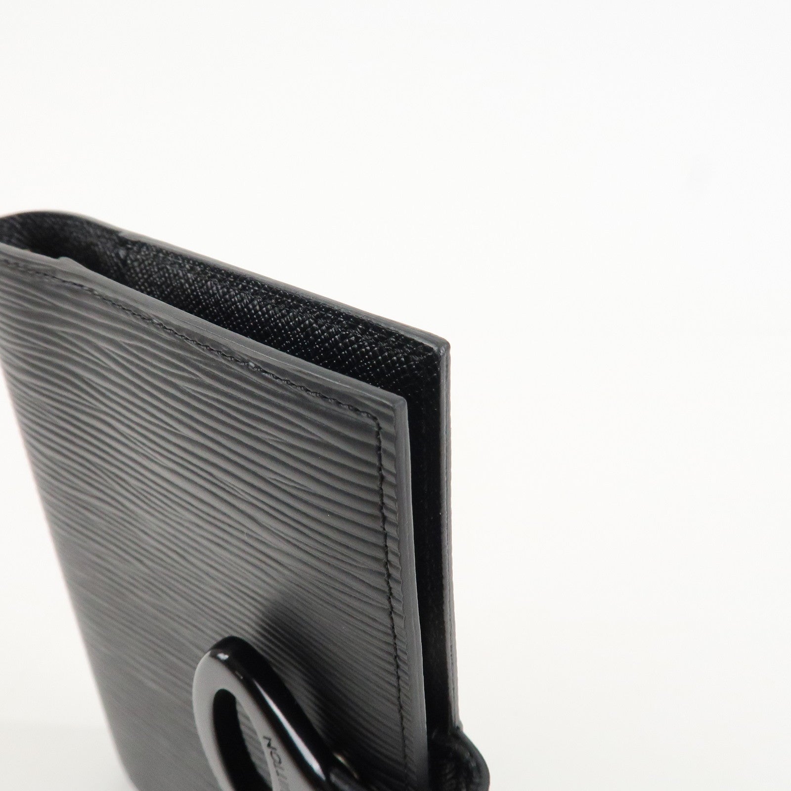 Louis Vuitton EpiZ Agenda PM Planner Cover Black Noir R20092 Used