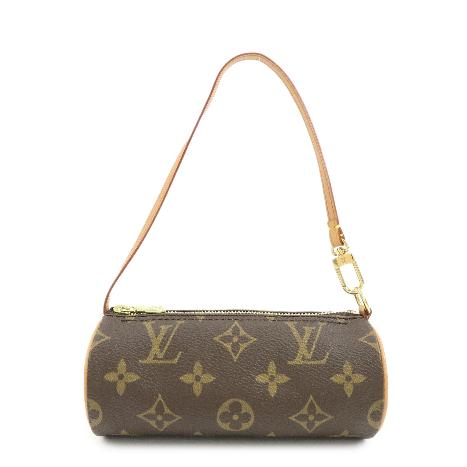 Louis Vuitton Monogram Mini Pouch for Papillon Bag Brown