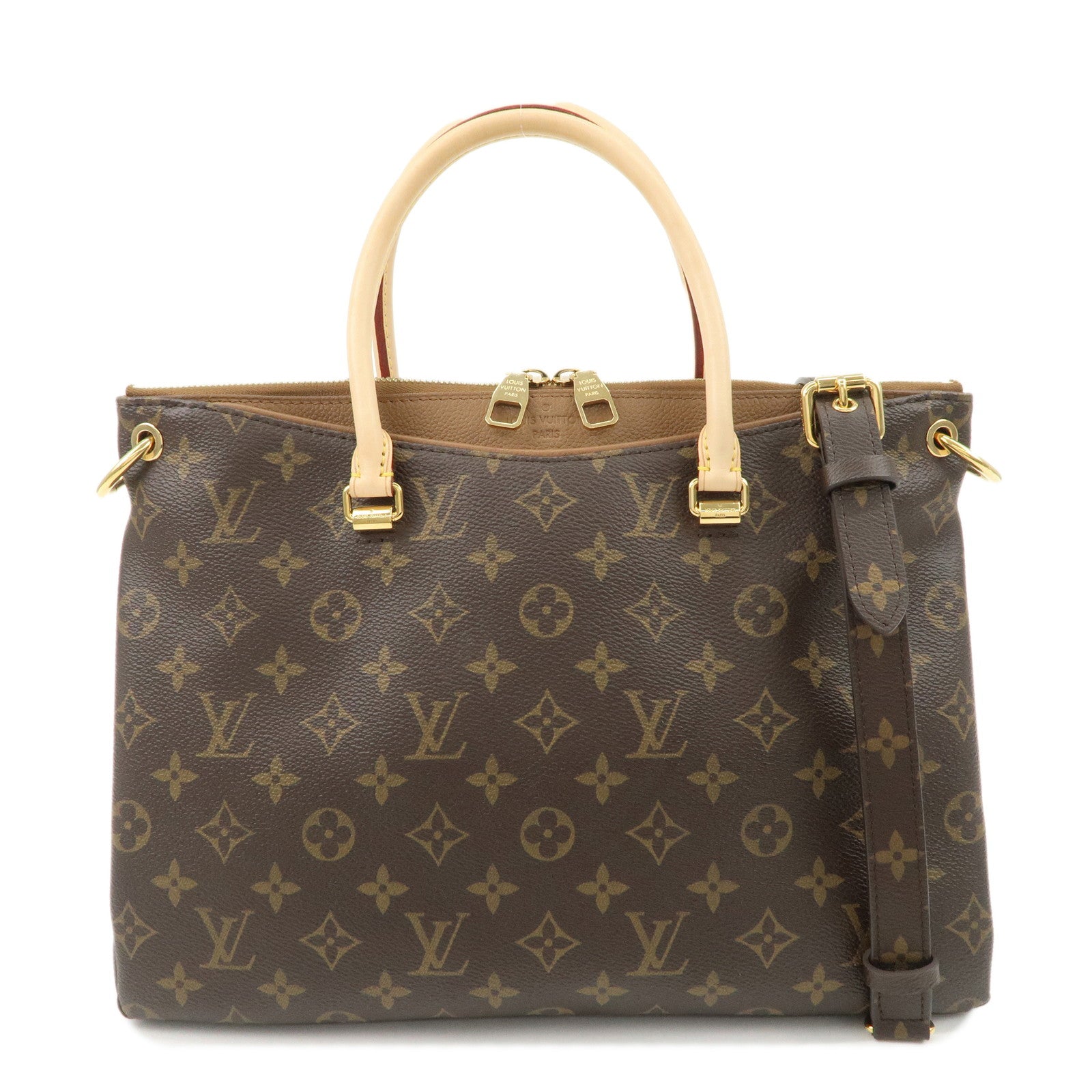 Louis Vuitton Monogram Canvas Pallas Hand Bag M40907 Used
