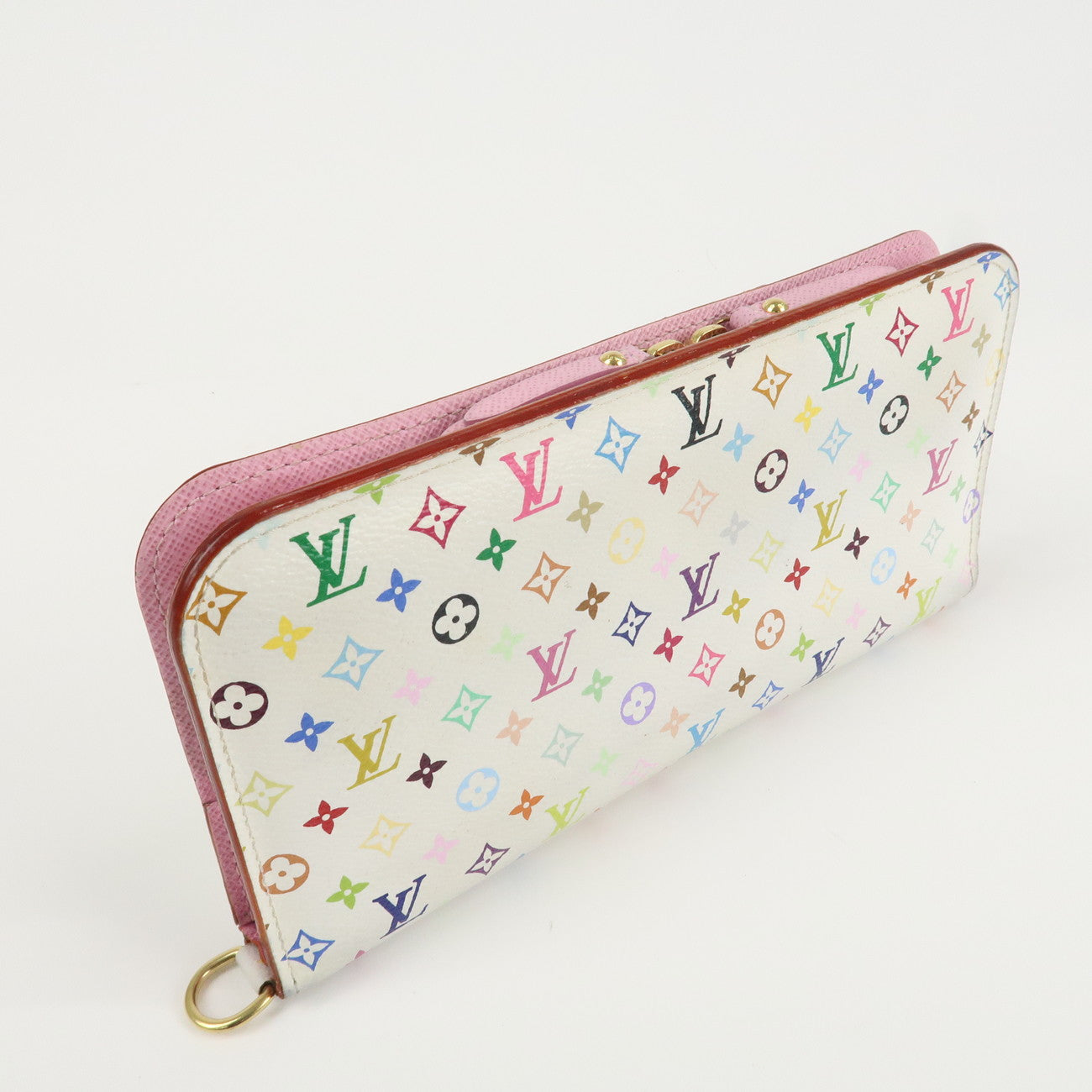Louis Vuitton Monogram Portefeuille Insolite Wallet Blanc M93751 Used