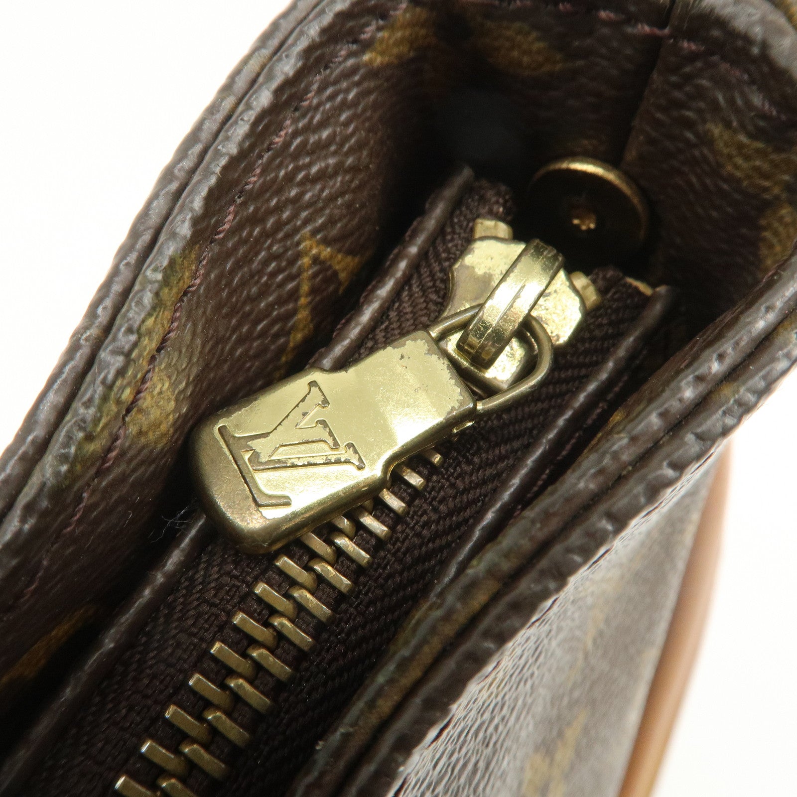 Louis Vuitton Monogram Looping GM Shoulder Bag Brown M51145