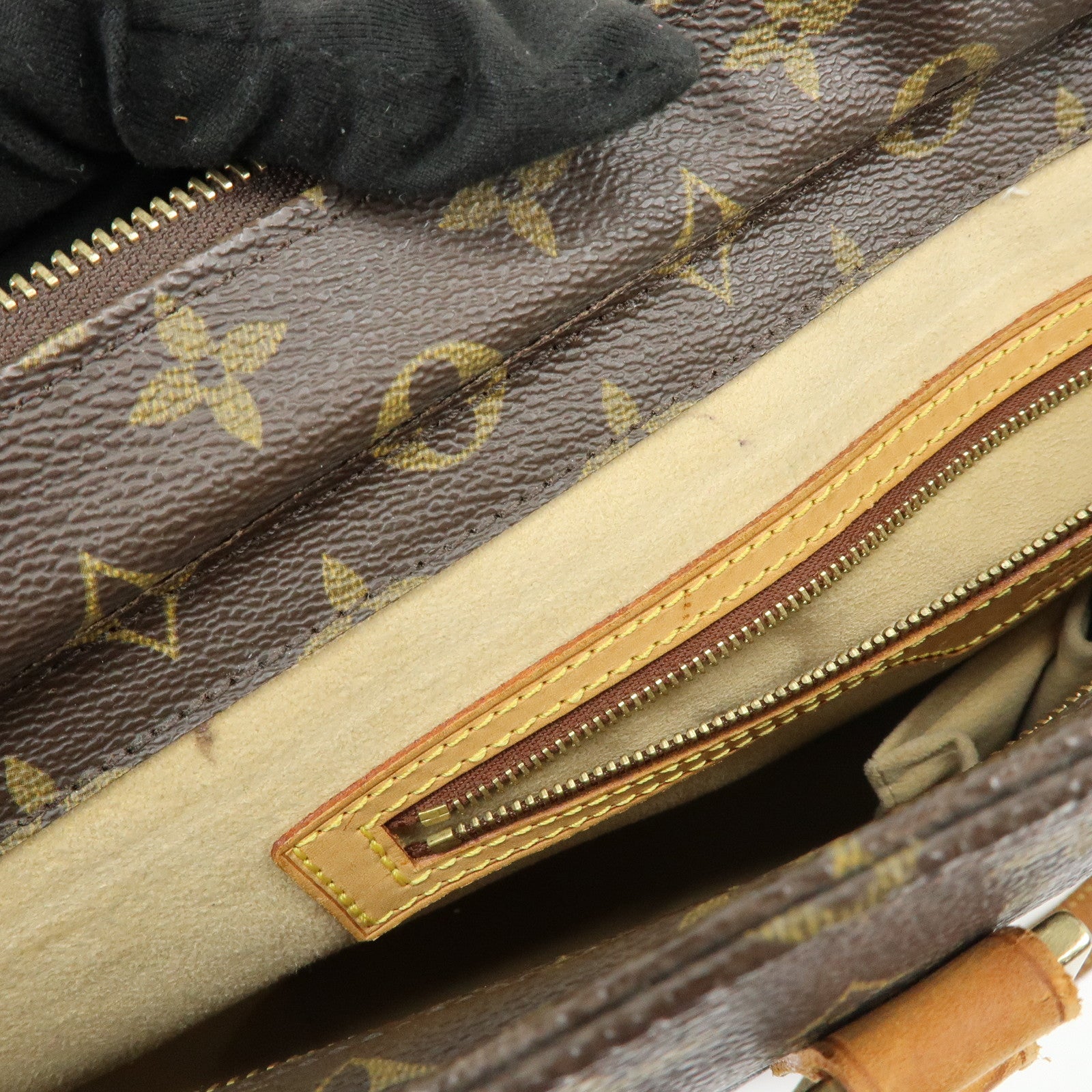 Louis Vuitton Monogram Luco Tote Bag Shoulder Bag Brown M51155